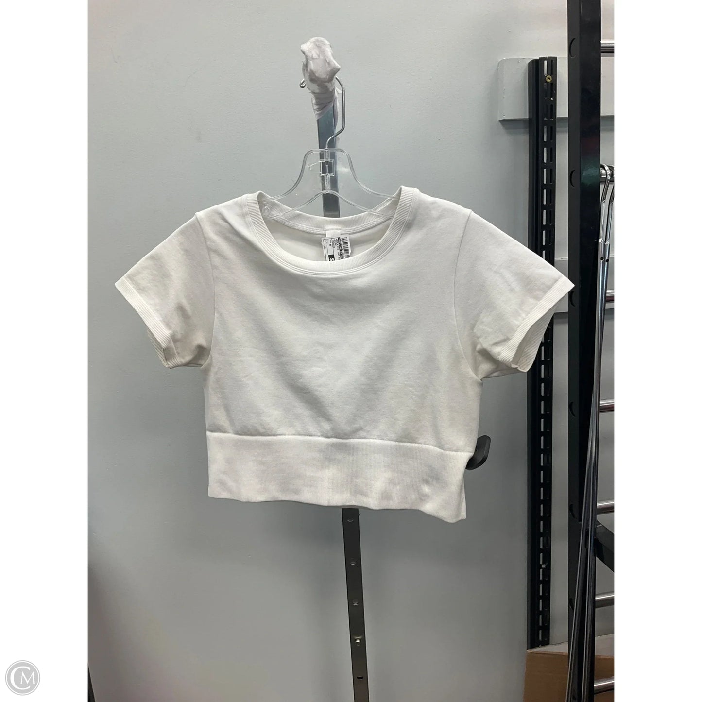 Athletic Top Short Sleeve By Offline By Aerie In Cream, Size: M