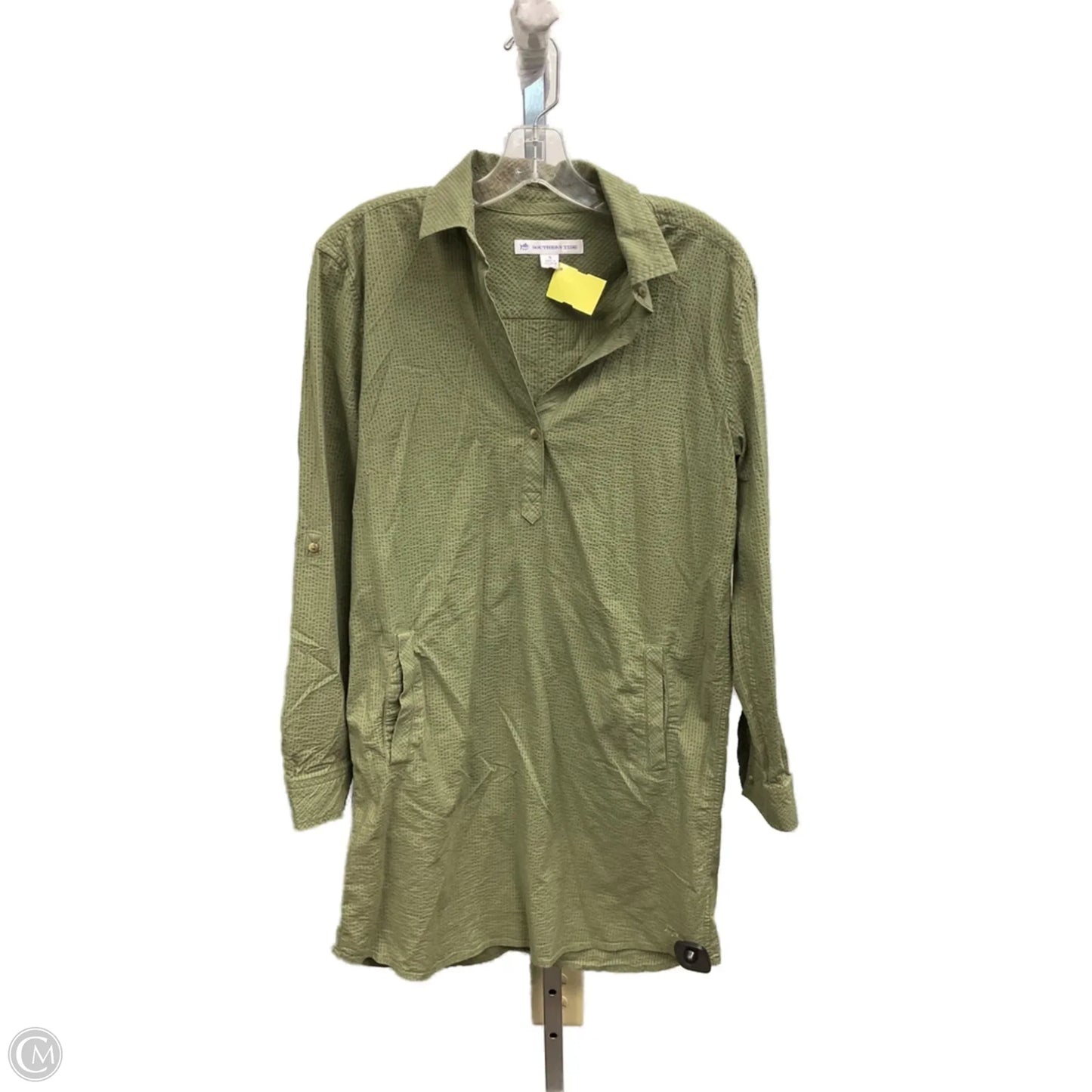 Dress Casual Short By Southern Tide In Green, Size: S