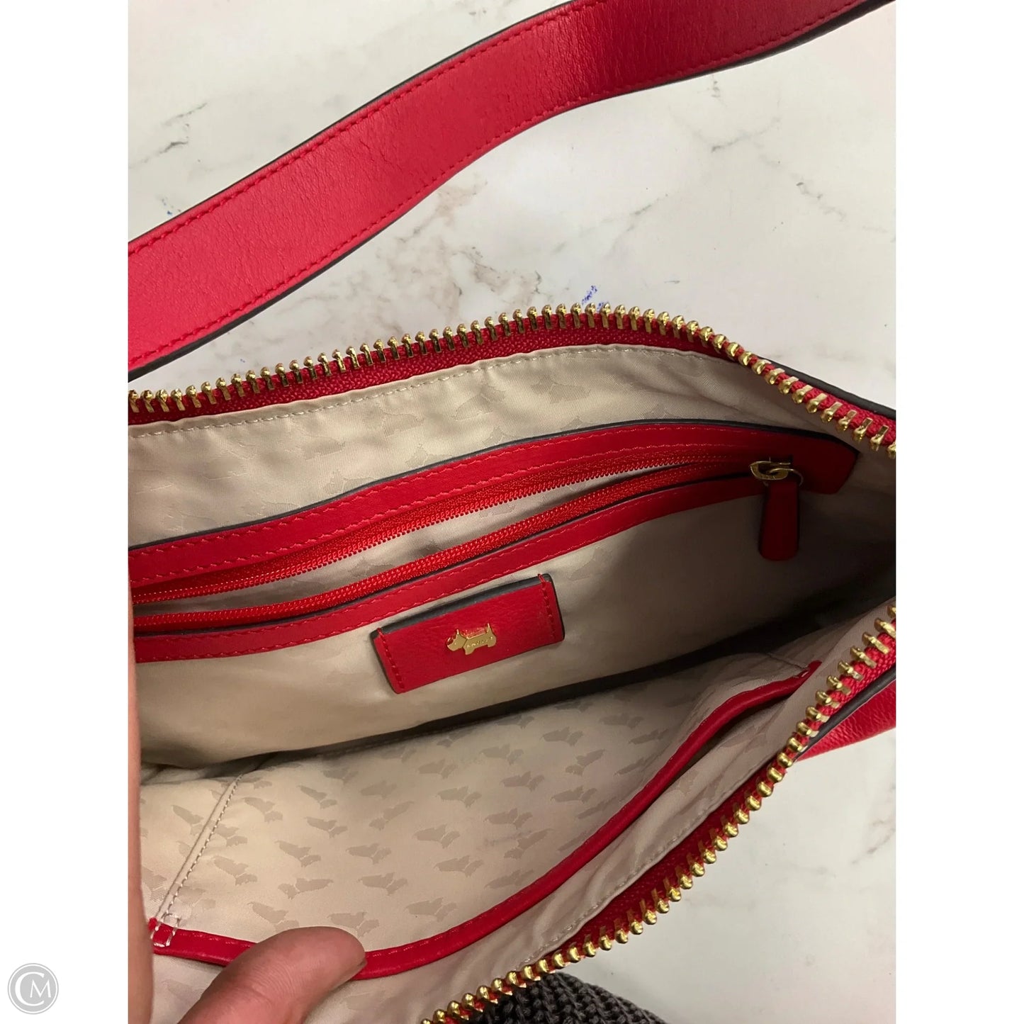 Handbag Leather By Radley London, Size: Medium