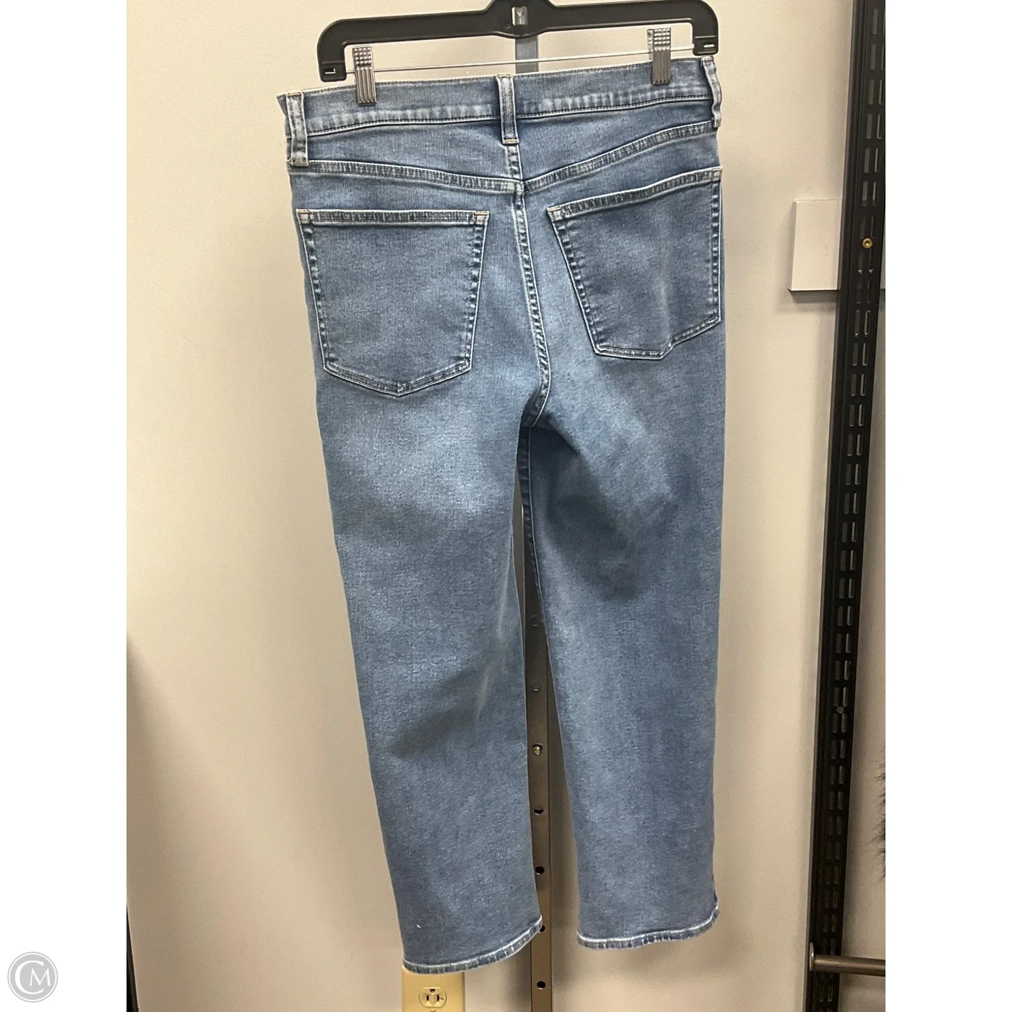 Jeans Straight By J. Crew In Blue Denim, Size: 6