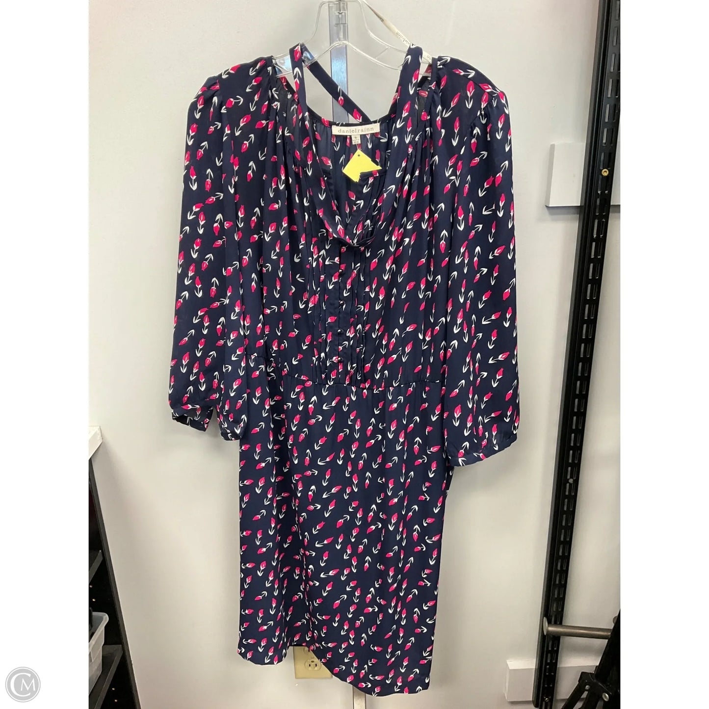 Dress Casual Short By Daniel Rainn In Navy, Size: Xl