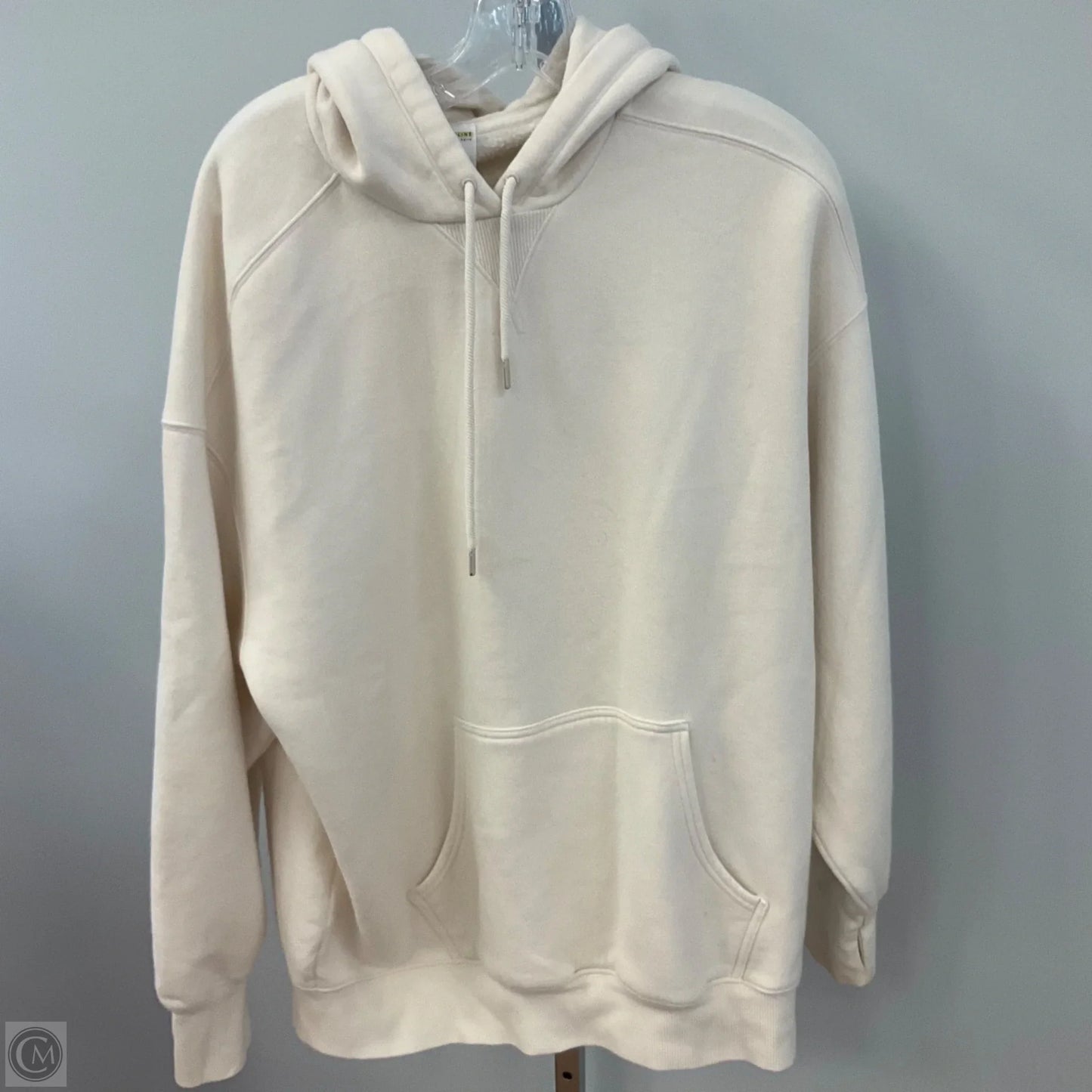 Sweatshirt Hoodie By Aerie In Cream, Size: M