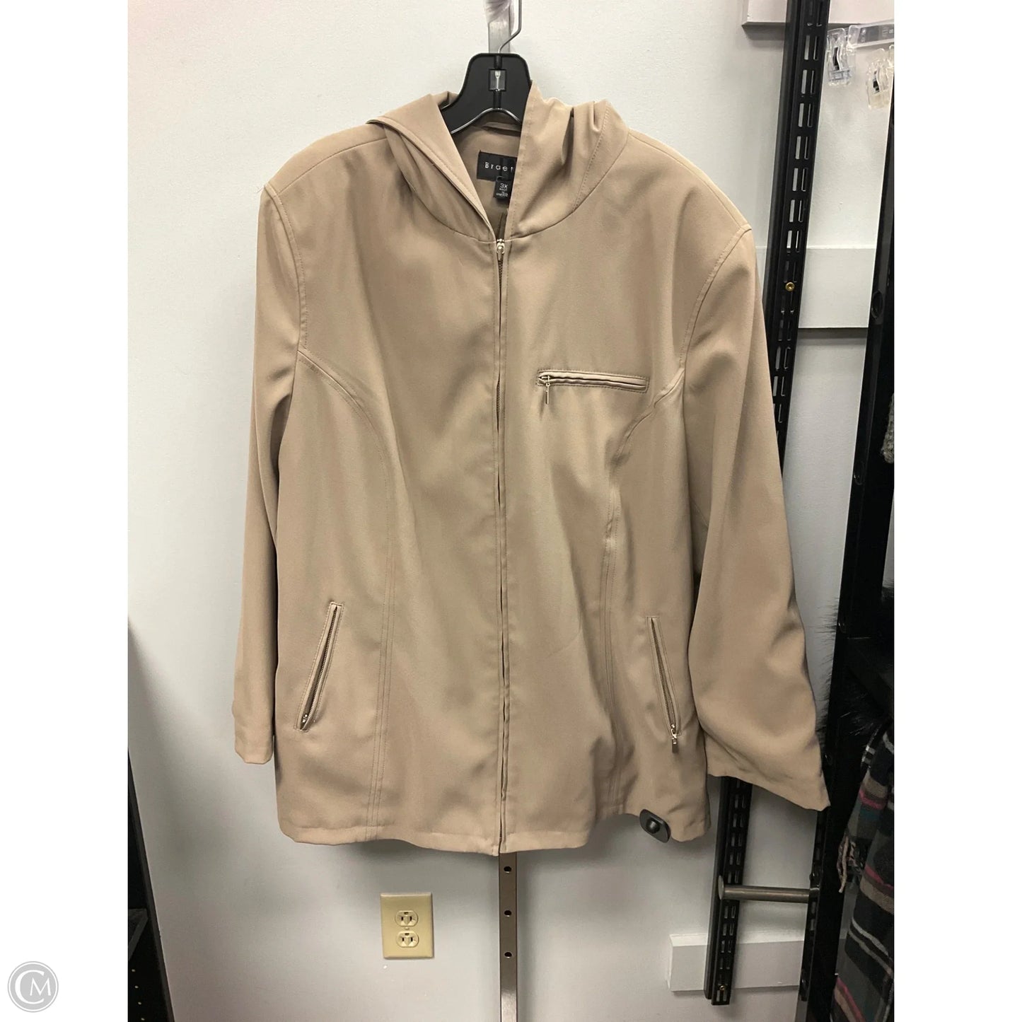 Coat Other By Braetan In Tan, Size: 3x