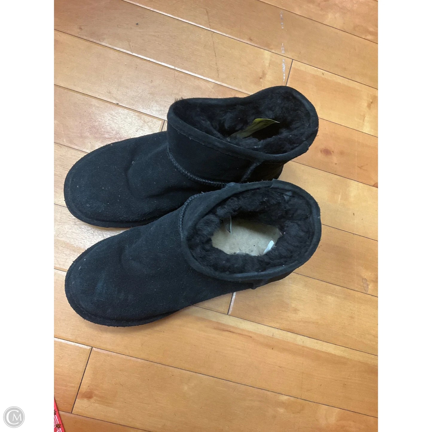 Boots Ankle Flats By Bearpaw In Black, Size: 9