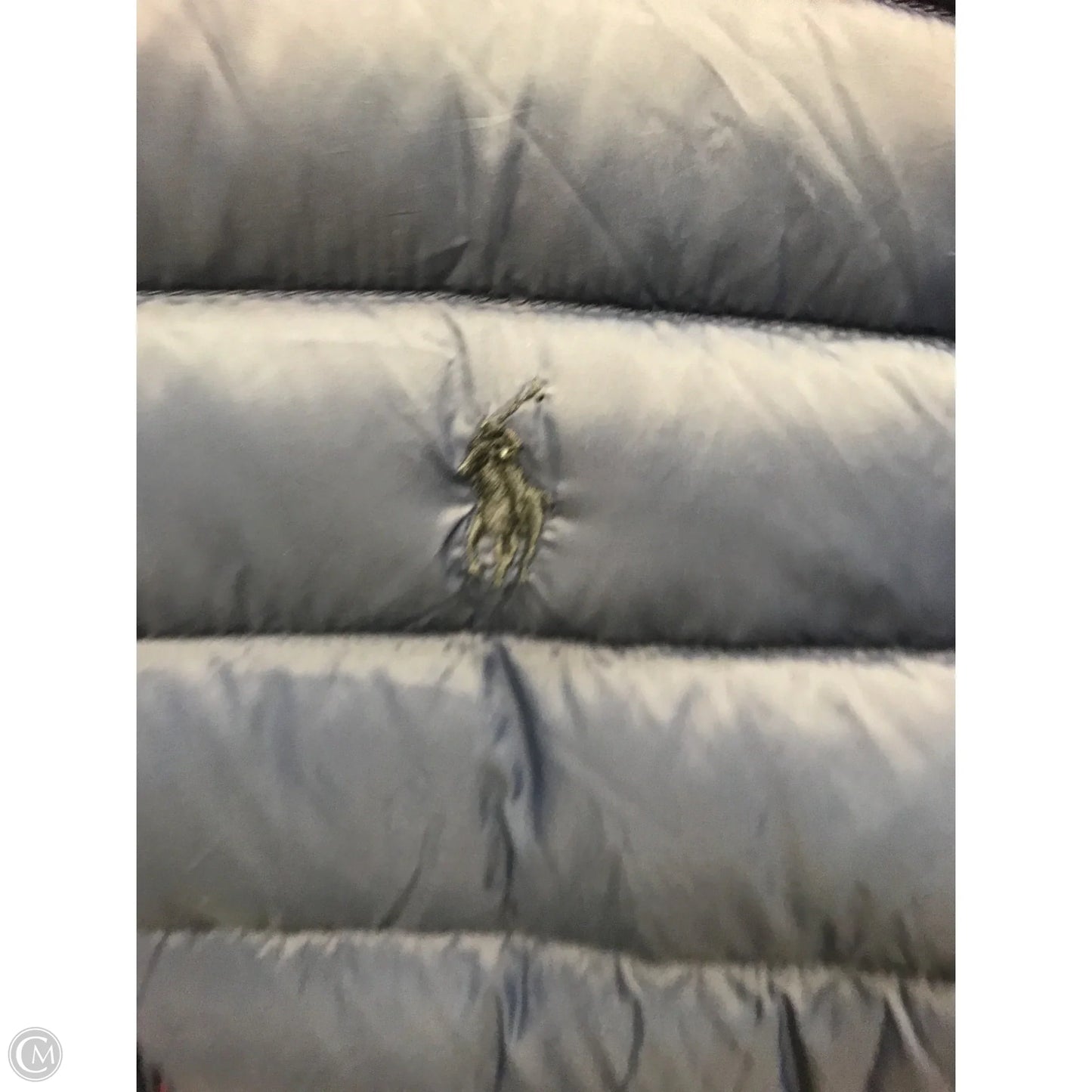 Jacket Puffer & Quilted By Polo Ralph Lauren In Navy, Size: S