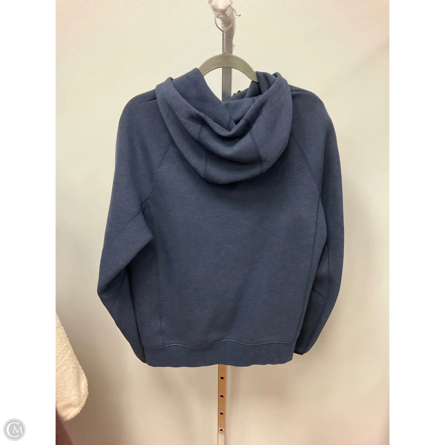 Sweatshirt Hoodie By Nike Apparel In Navy, Size: M