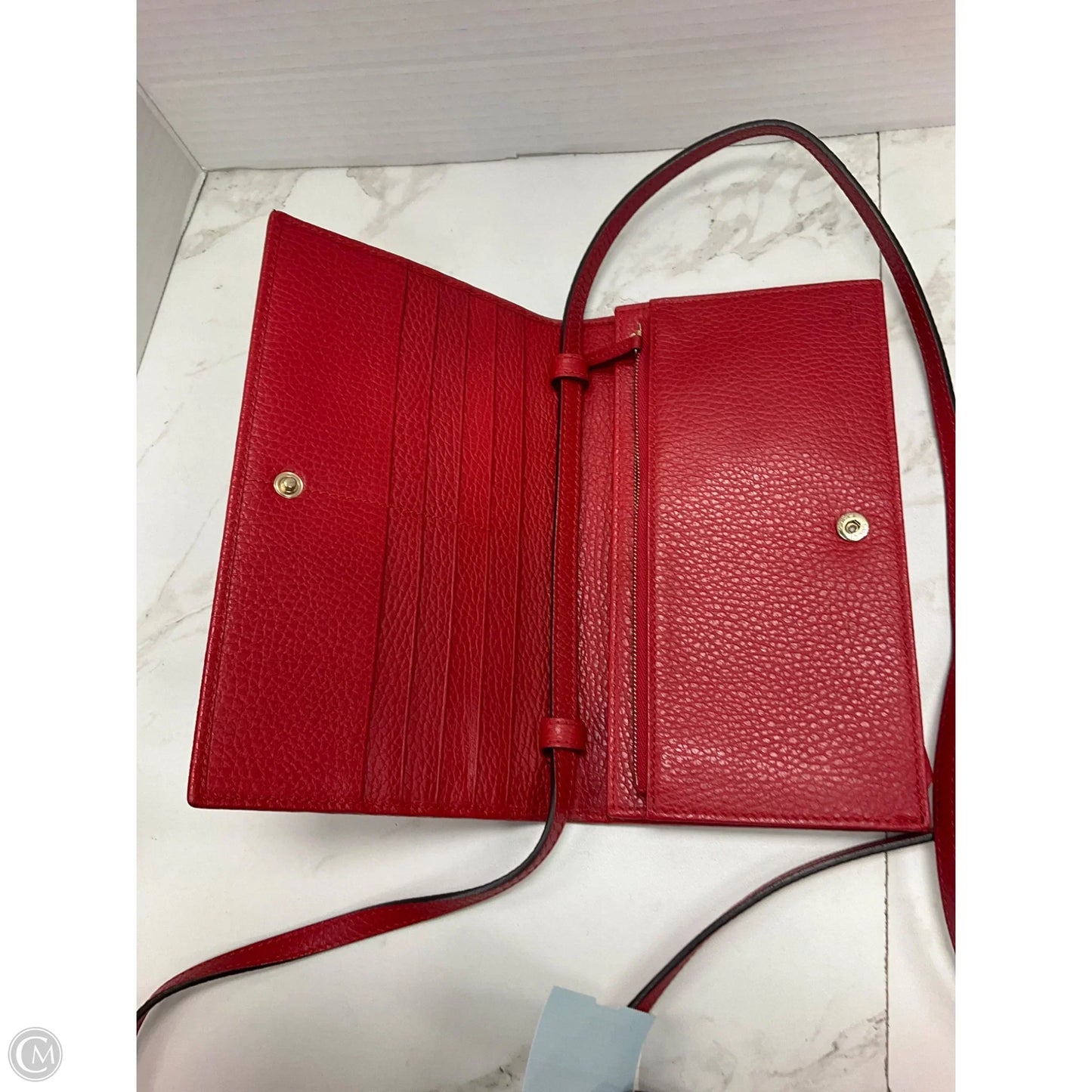 Crossbody Luxury Designer By Gucci, Size: Small