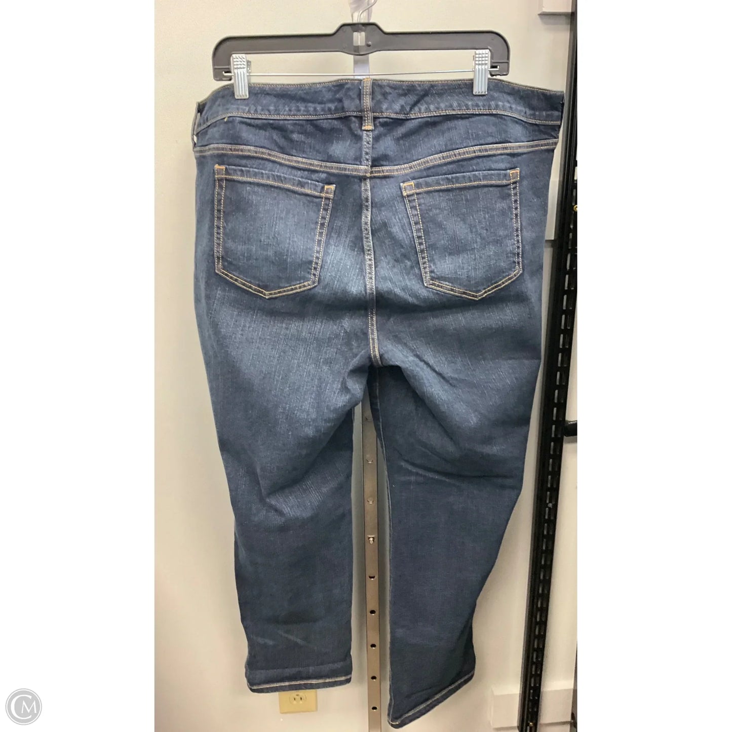 Jeans Boyfriend By Torrid In Blue Denim, Size: 18