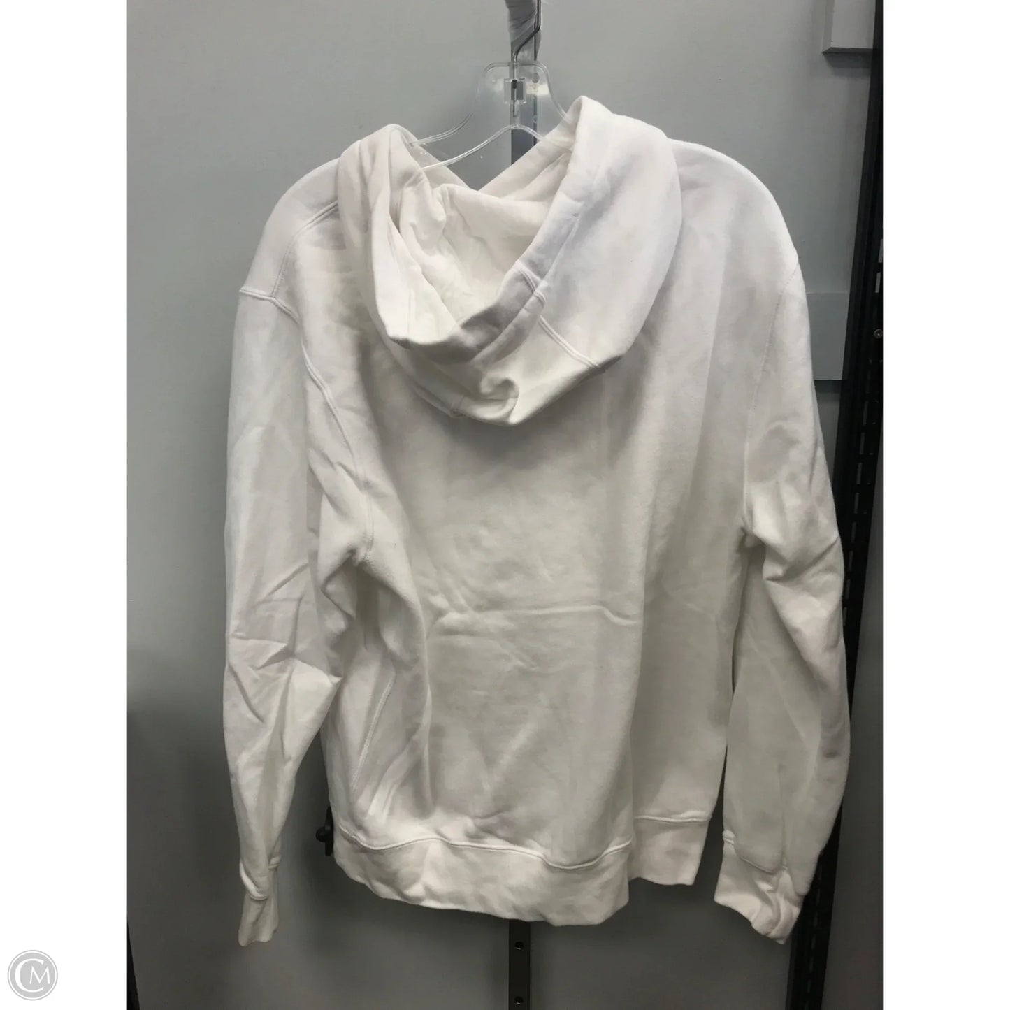 Sweatshirt Hoodie By Nike Apparel In White, Size: M