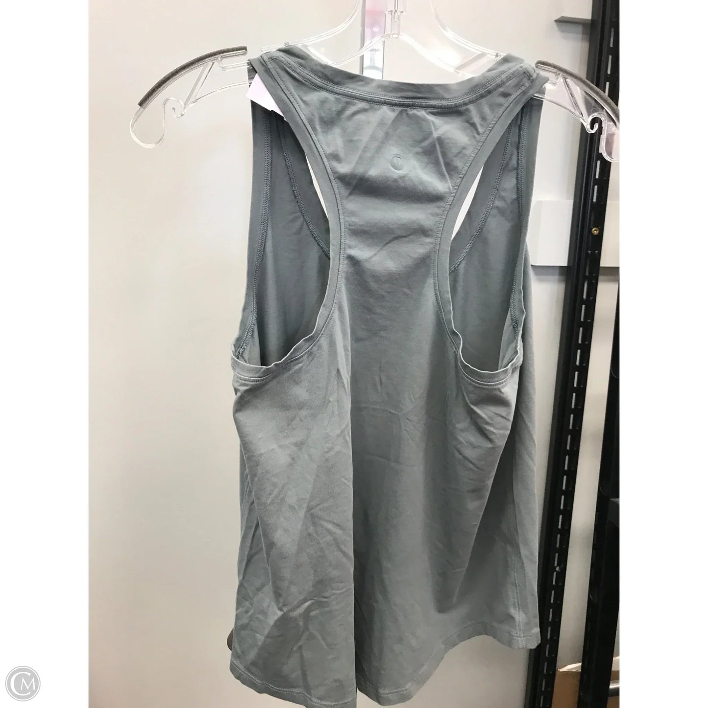 Athletic Tank Top By Lululemon In Grey, Size: M