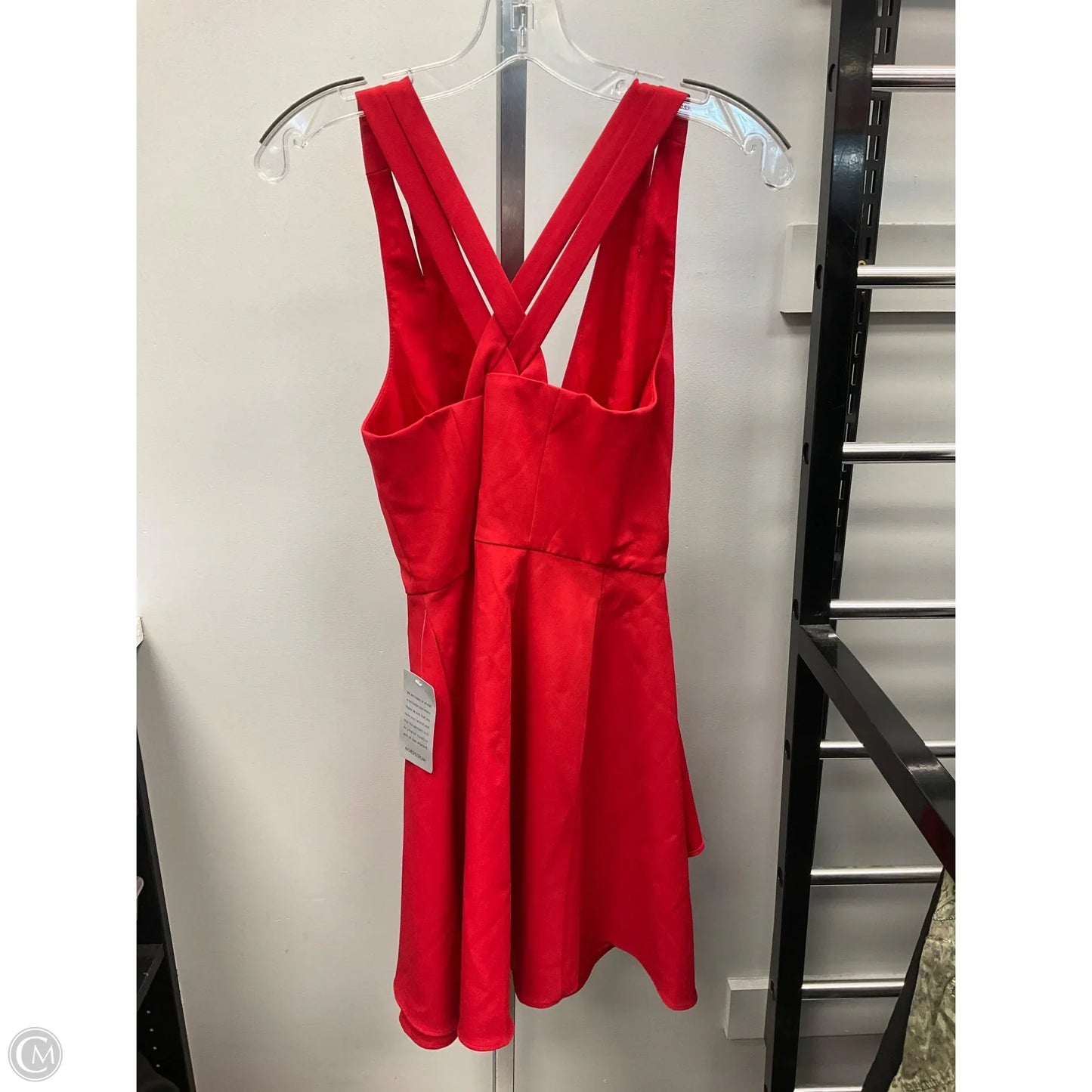 Dress Casual Short By Adelyn Rae In Red, Size: Xs