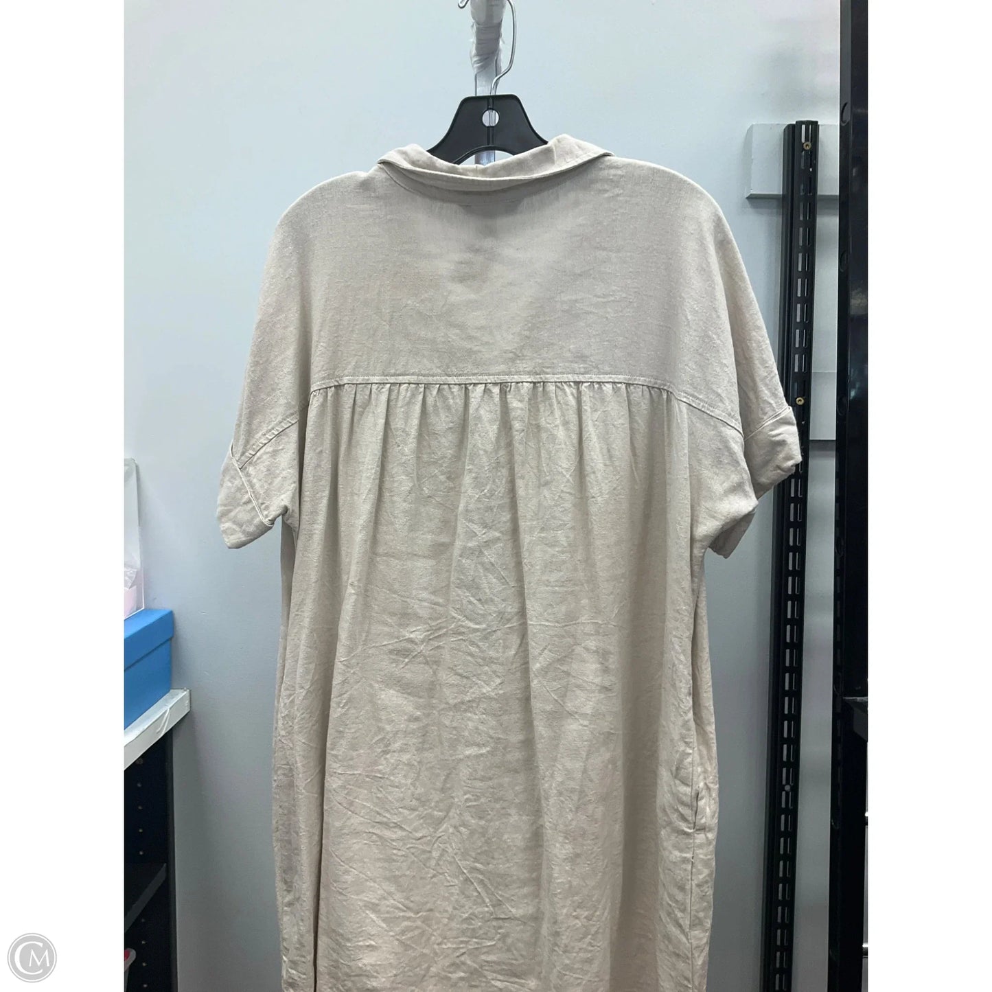 Dress Casual Short By Well Worn In Beige, Size: Xl