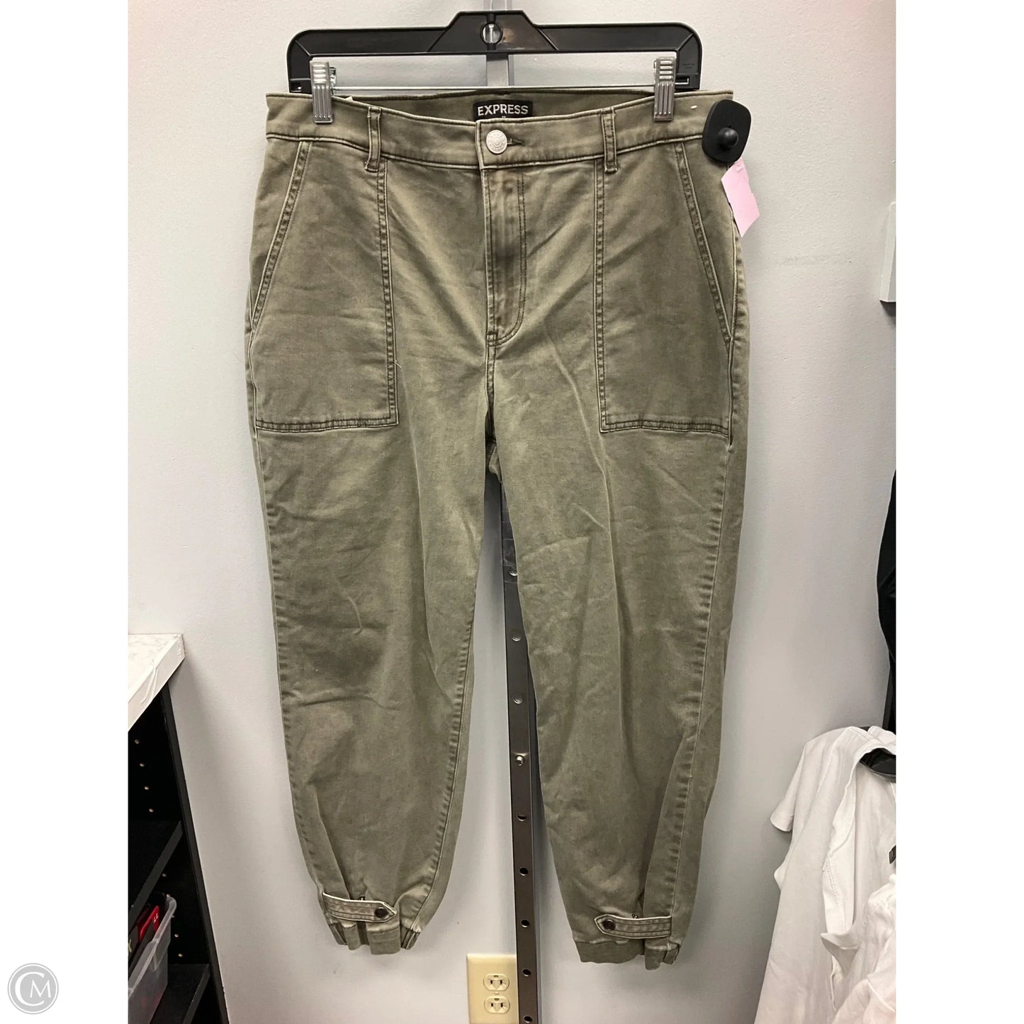 Pants Cargo & Utility By Express In Green, Size: 10