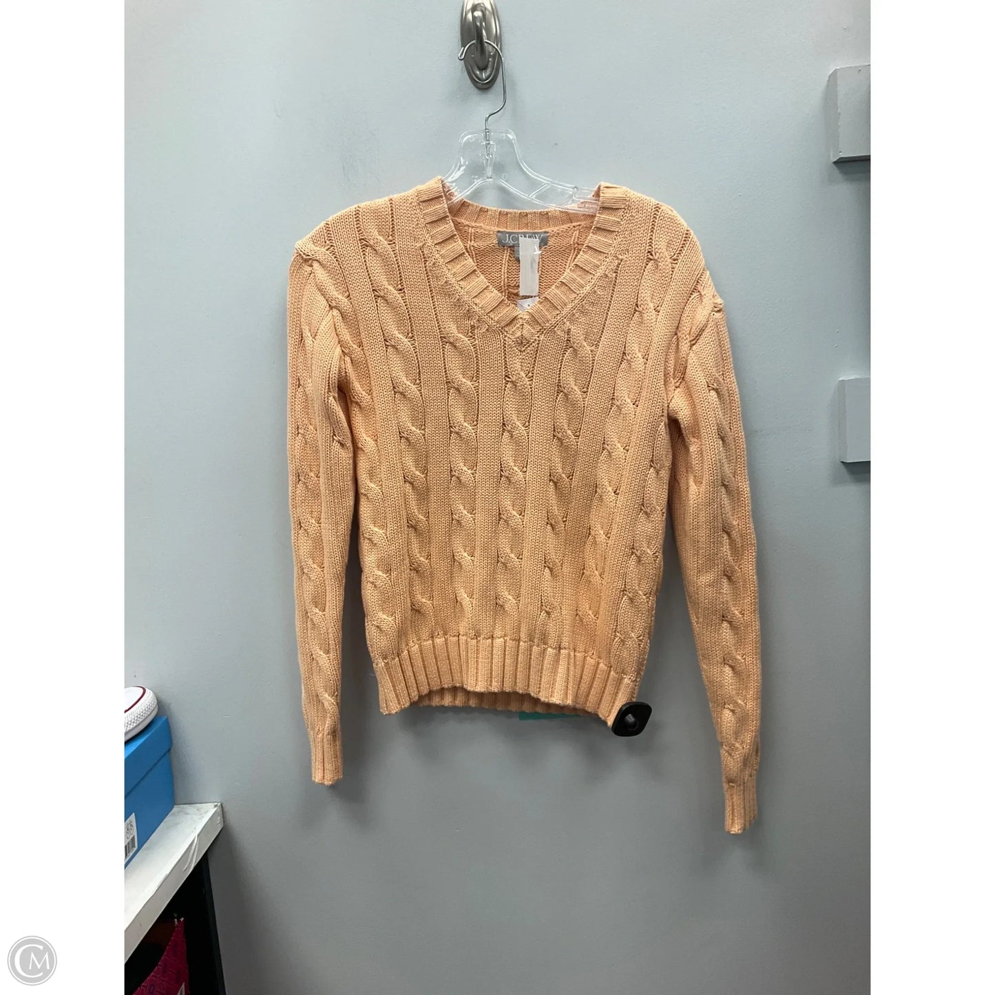 Sweater By J. Crew In Orange, Size: Xxs