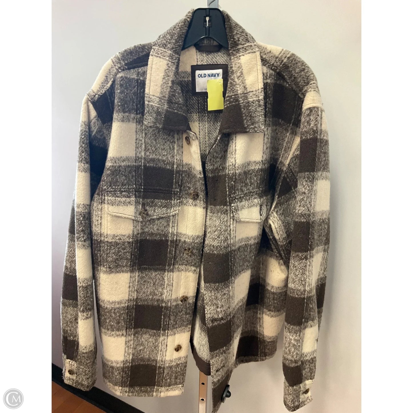 Coat Other By Old Navy In Plaid Pattern, Size: Xxl