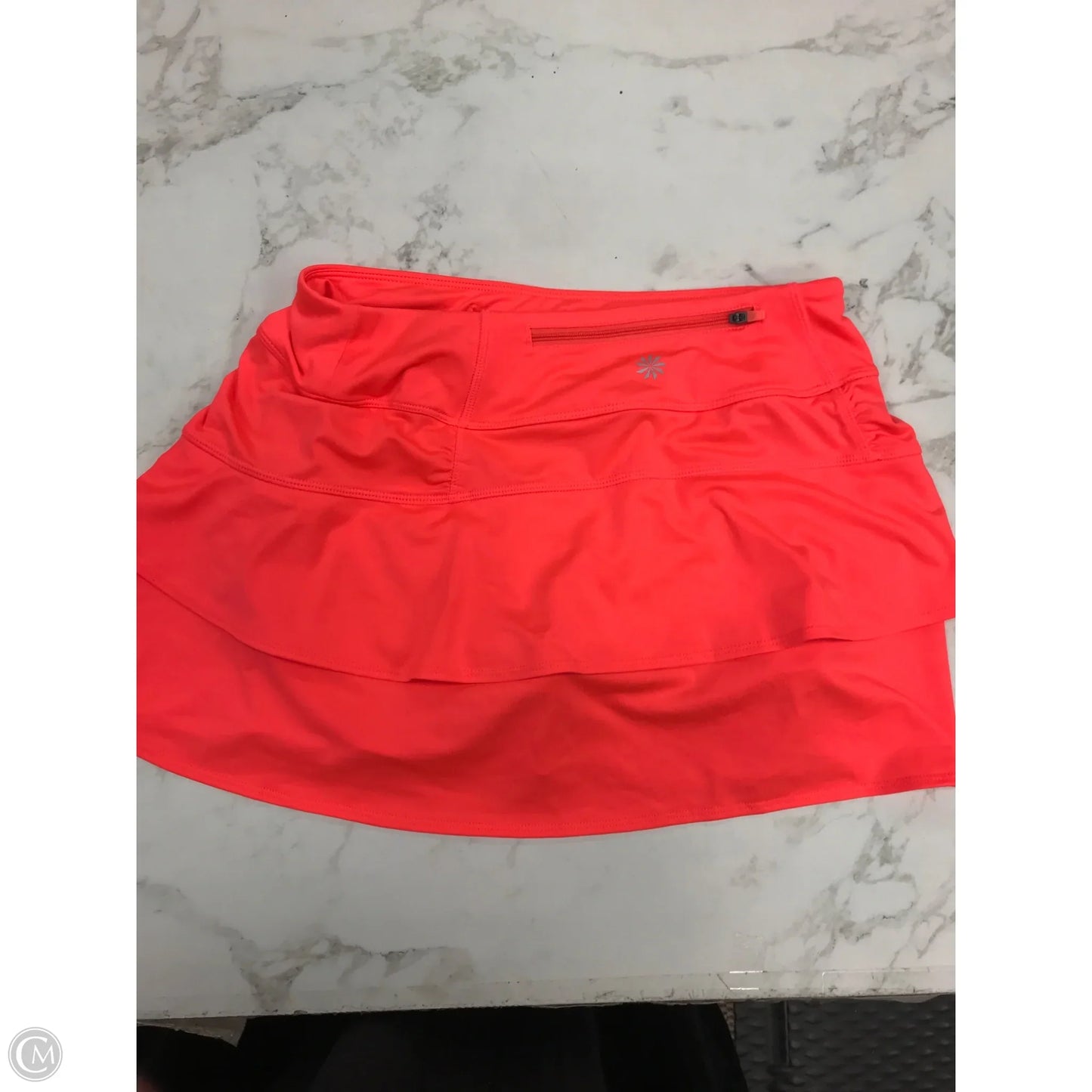 Skort By Athleta In Orange, Size: Xs