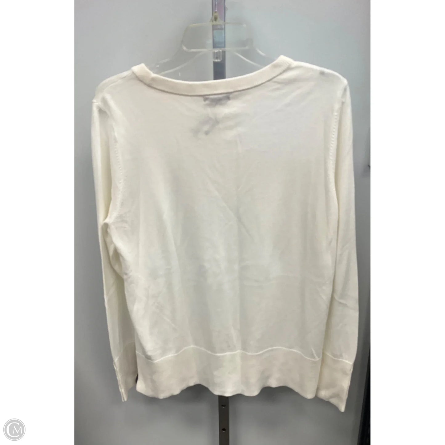 Sweater By Halogen In Cream, Size: Xl