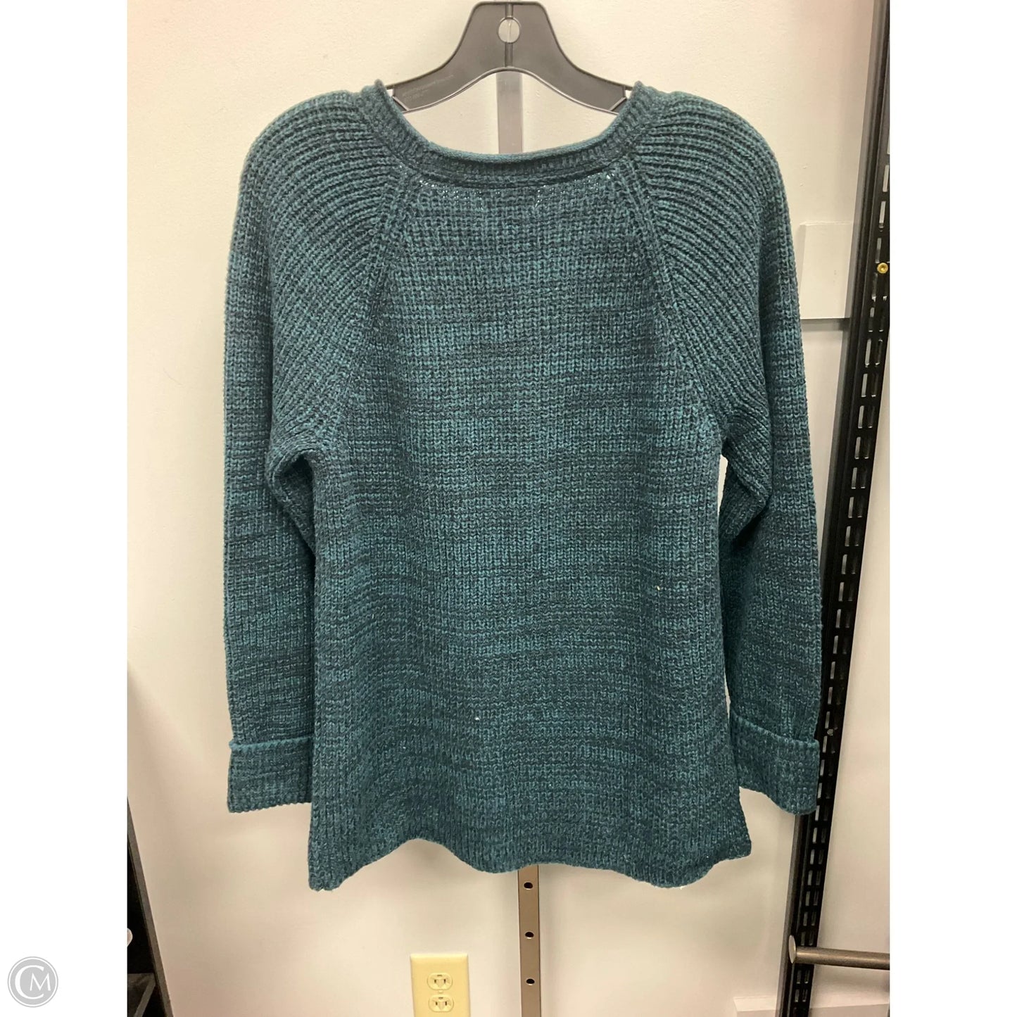 Sweater By Style And Company In Teal, Size: M