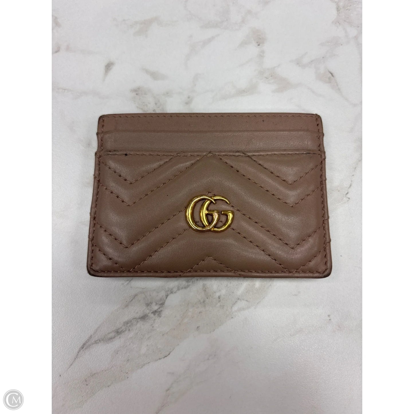 Id/card Holder Luxury Designer By Gucci, Size: Small