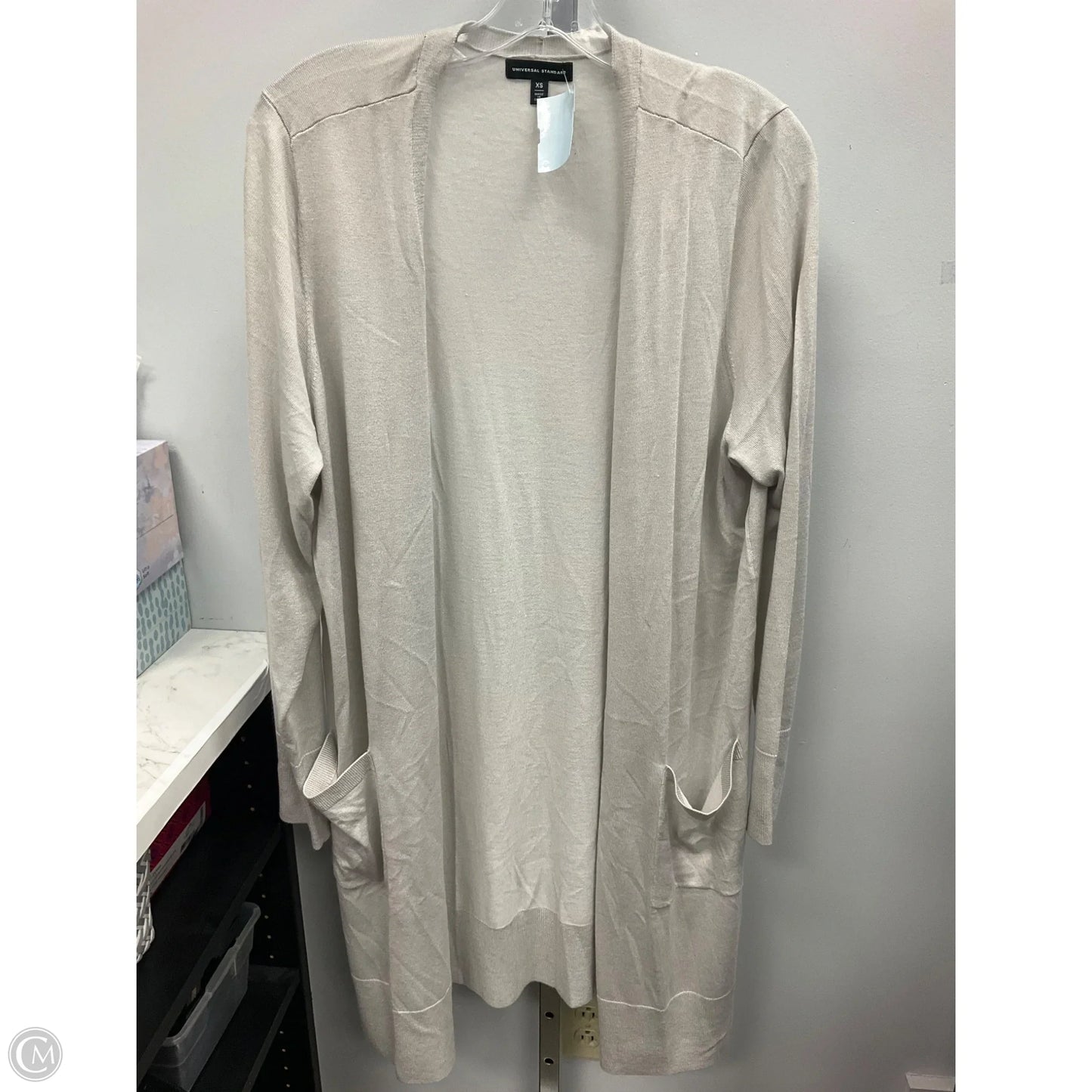 Sweater Cardigan By Universal Standard In Grey, Size: Xs