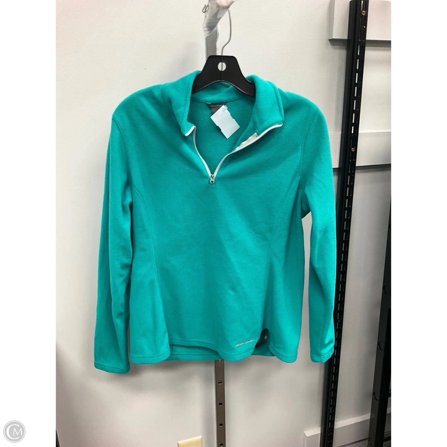 Sweatshirt Collar By Eddie Bauer In Teal, Size: M