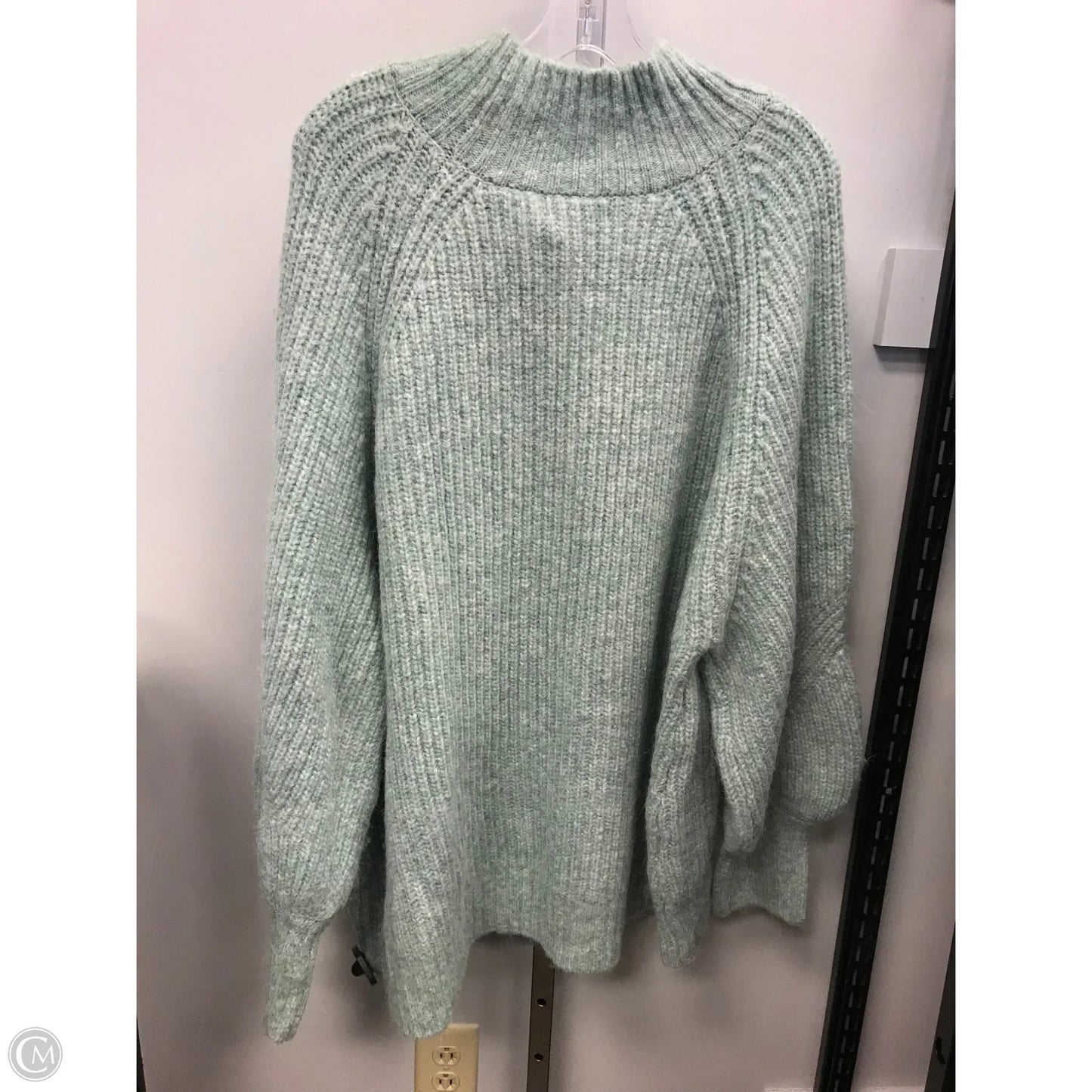 Sweater By Ava & Viv In Green, Size: 3x