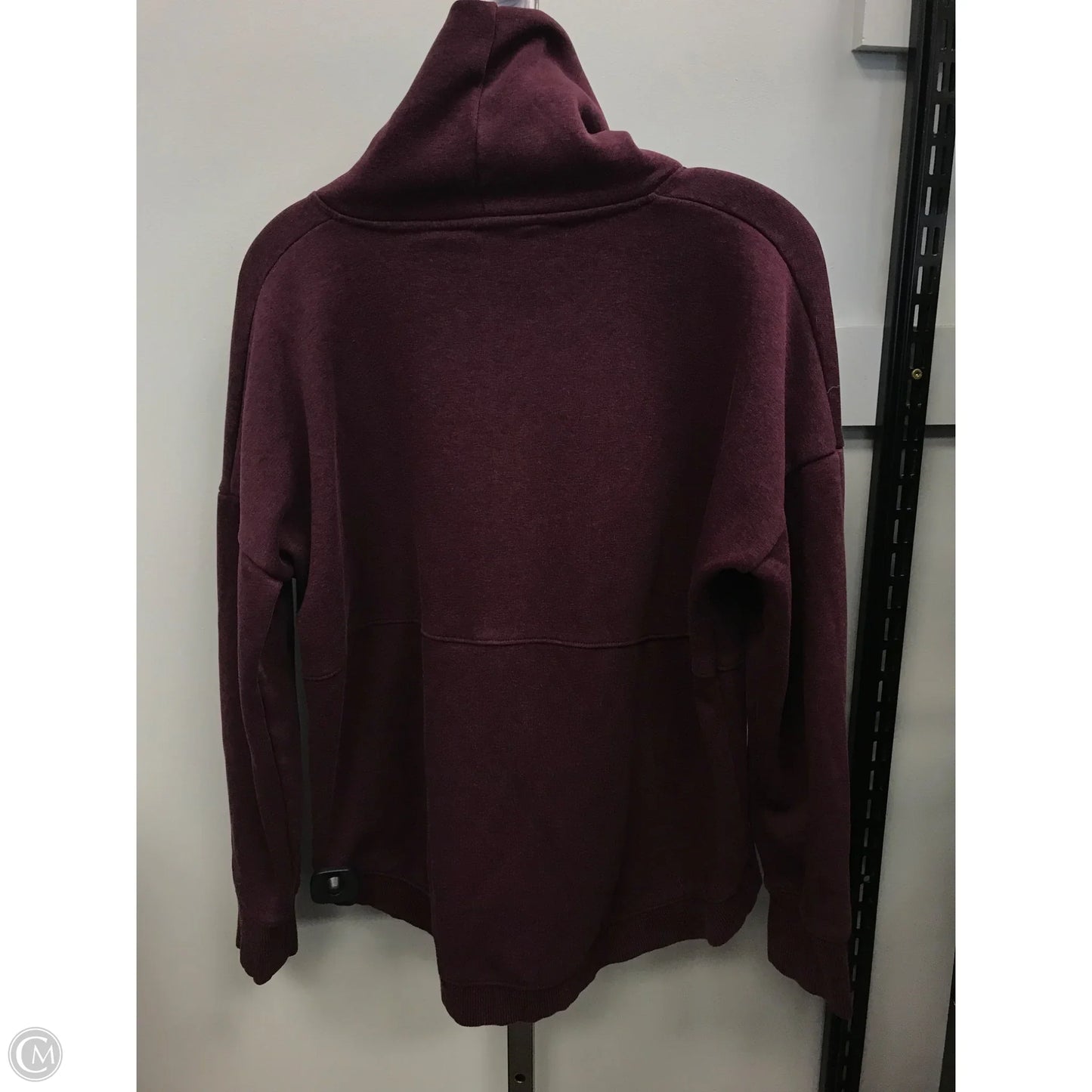 Athletic Sweatshirt Collar By Athleta In Maroon, Size: S