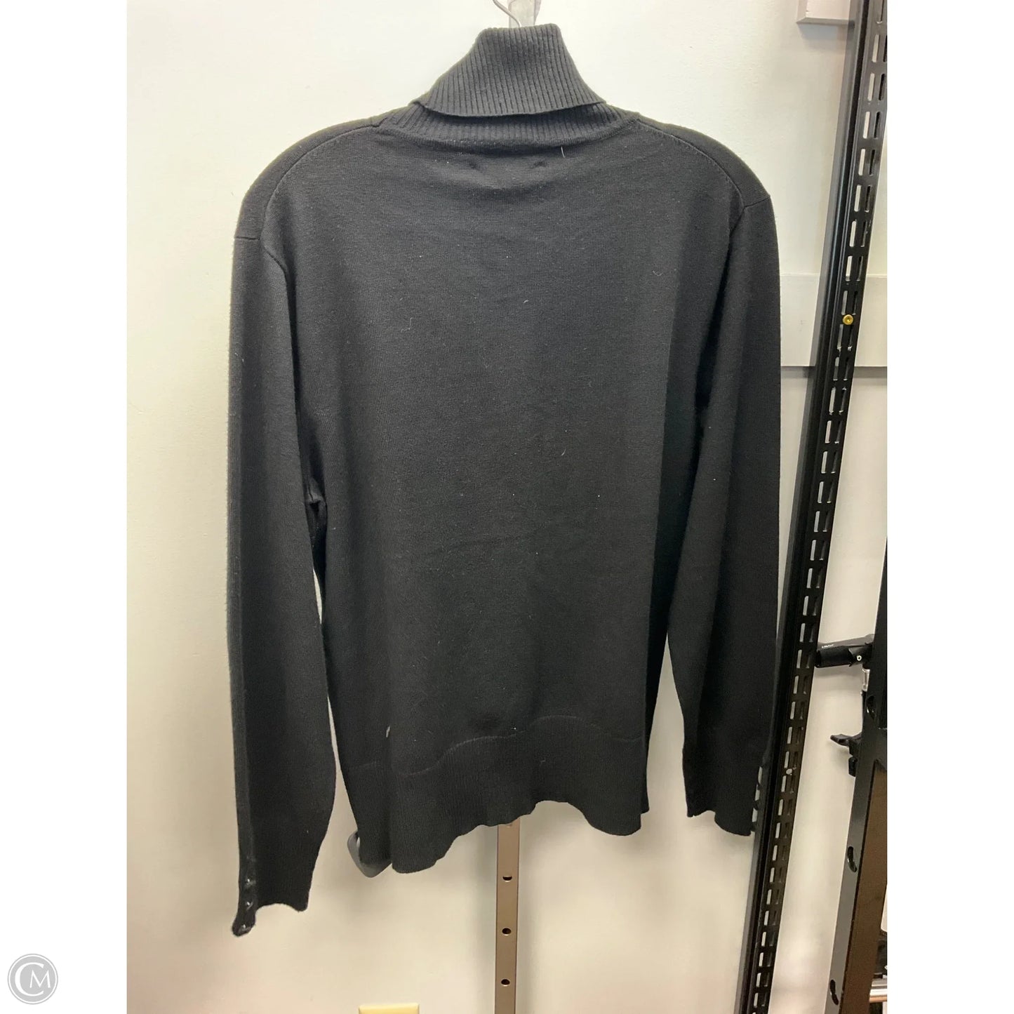 Top Long Sleeve By Spense In Black, Size: Xl