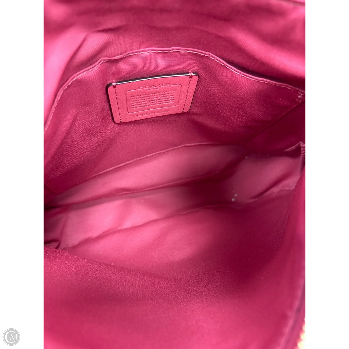 Crossbody Designer By Coach, Size: Large