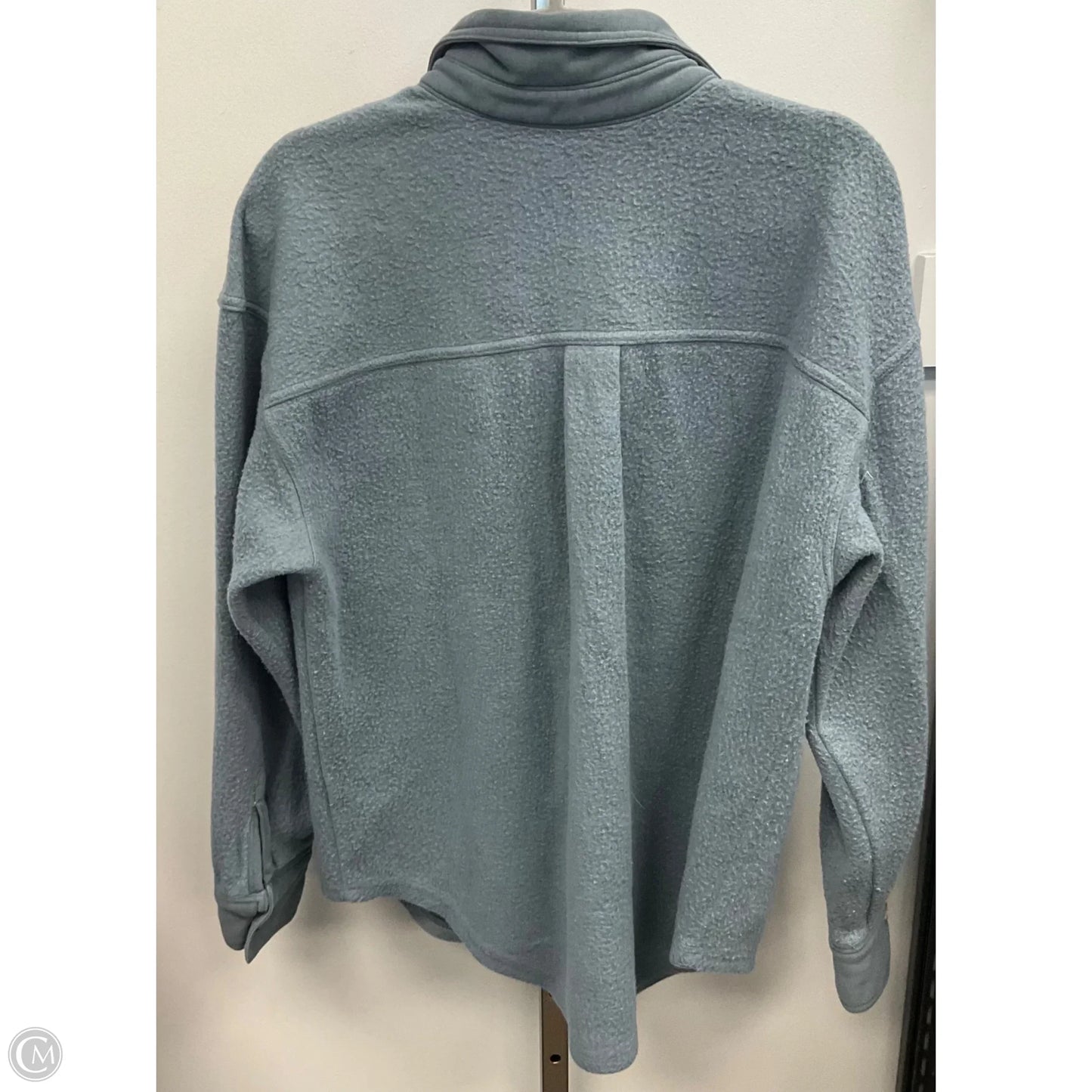 Jacket Shirt By Steve Madden In Blue, Size: L