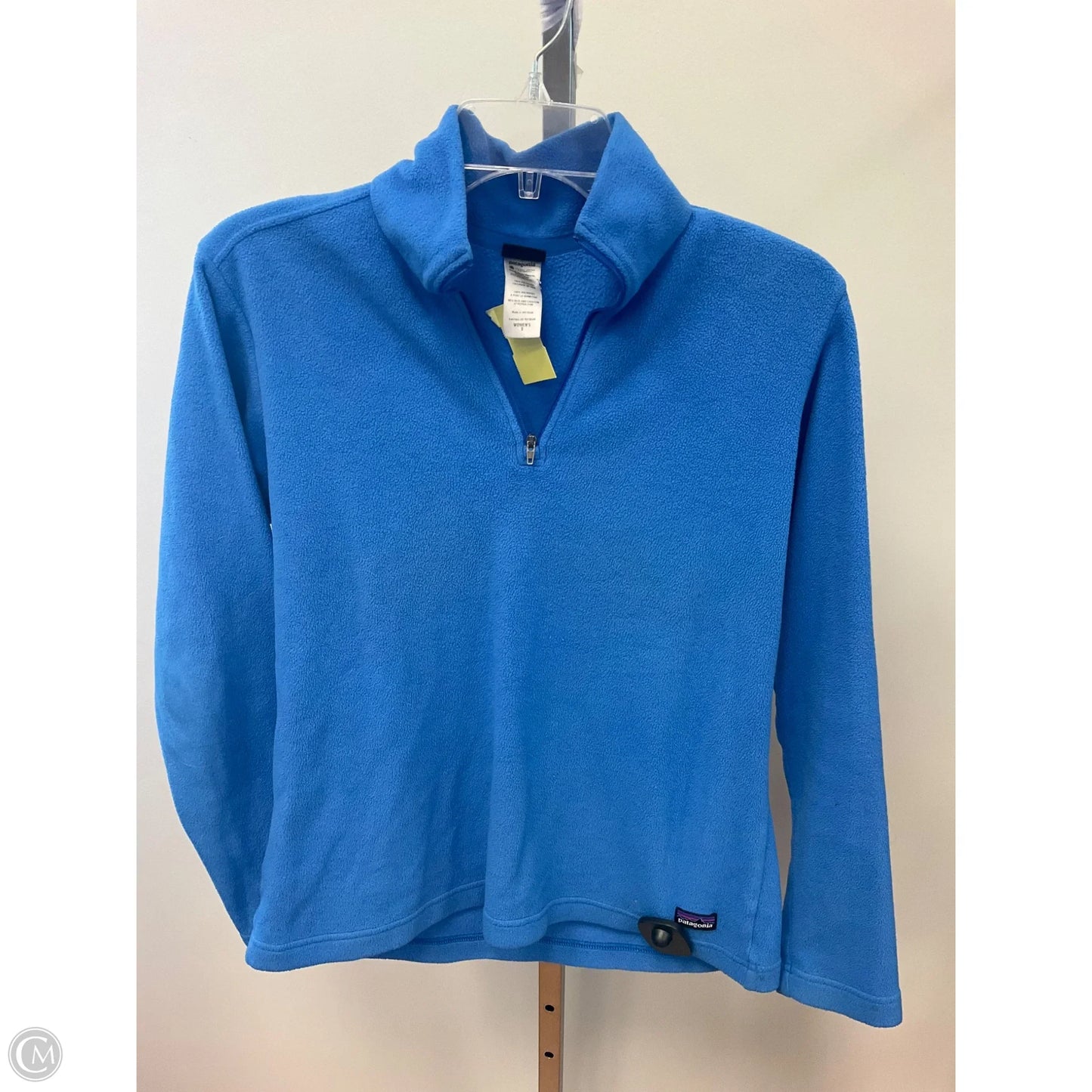 Top Long Sleeve By Patagonia In Blue, Size: S
