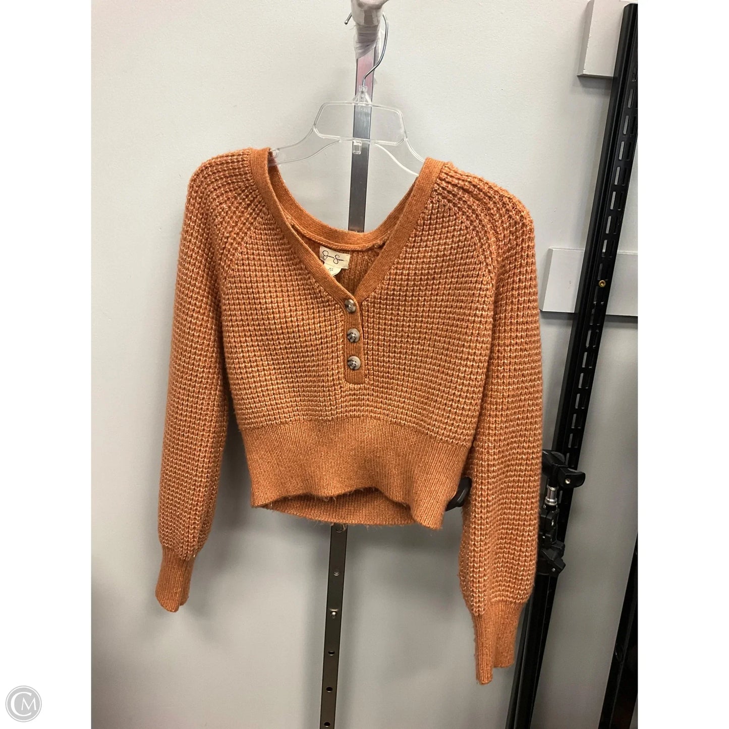 Sweater By Jessica Simpson In Copper, Size: S