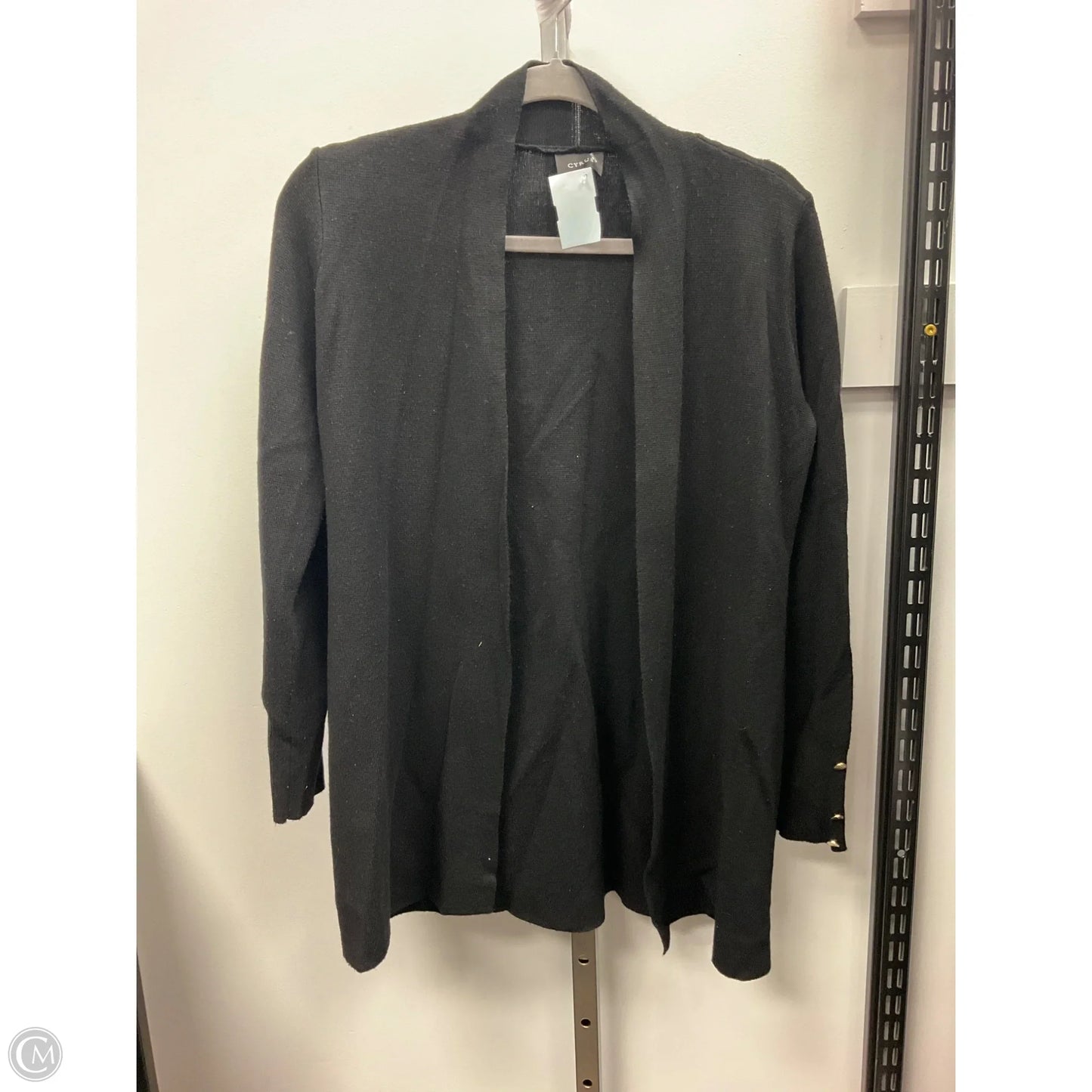 Sweater Cardigan By Cyrus In Black, Size: S