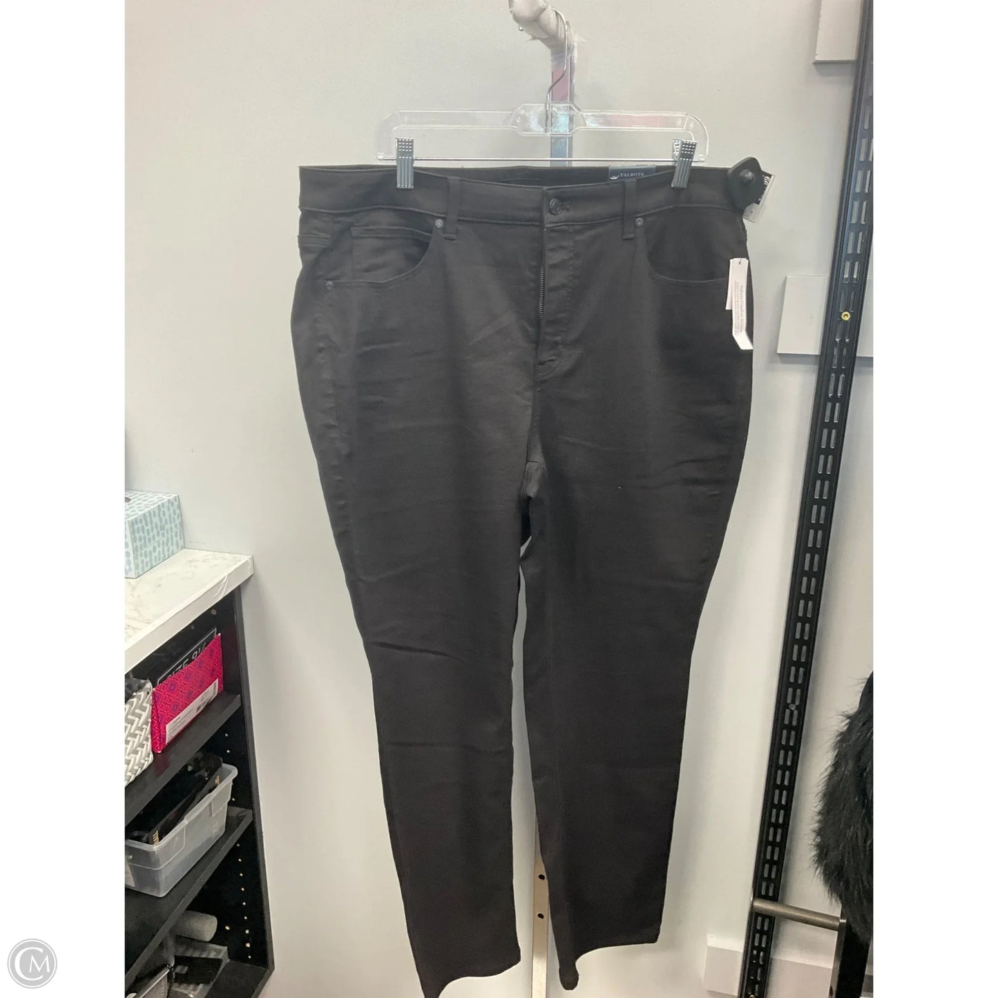 Jeans Jeggings By Talbots In Black, Size: 16