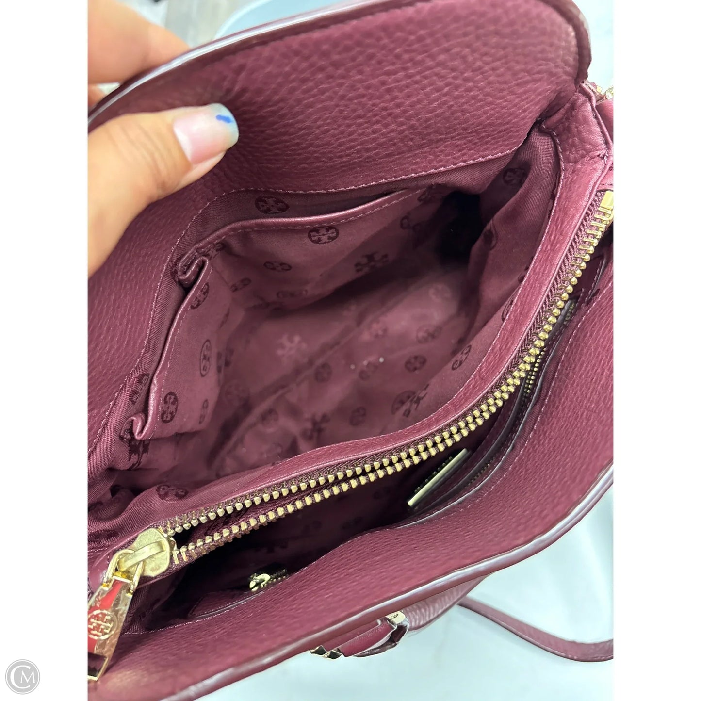 Handbag Designer By Tory Burch, Size: Large