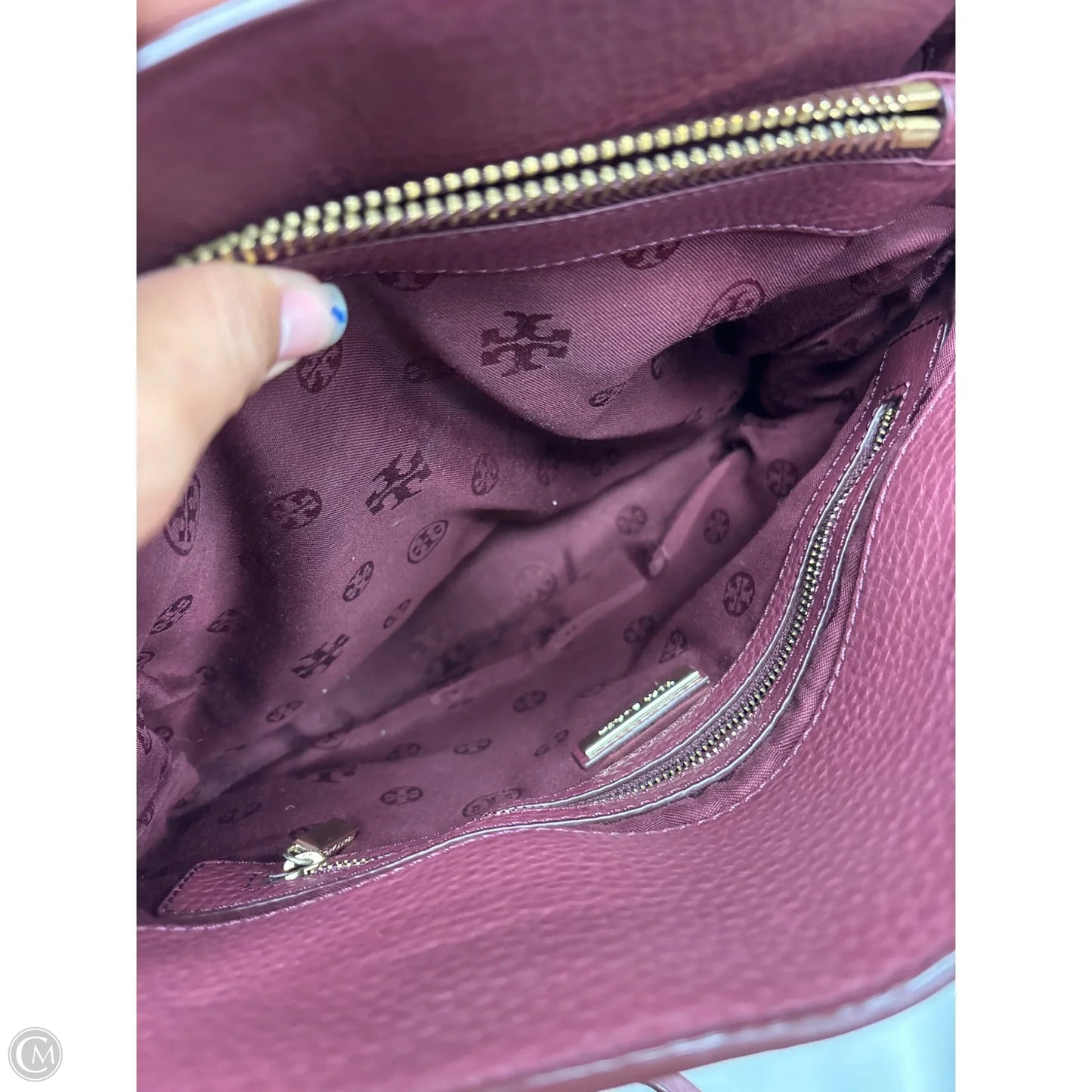 Handbag Designer By Tory Burch, Size: Large
