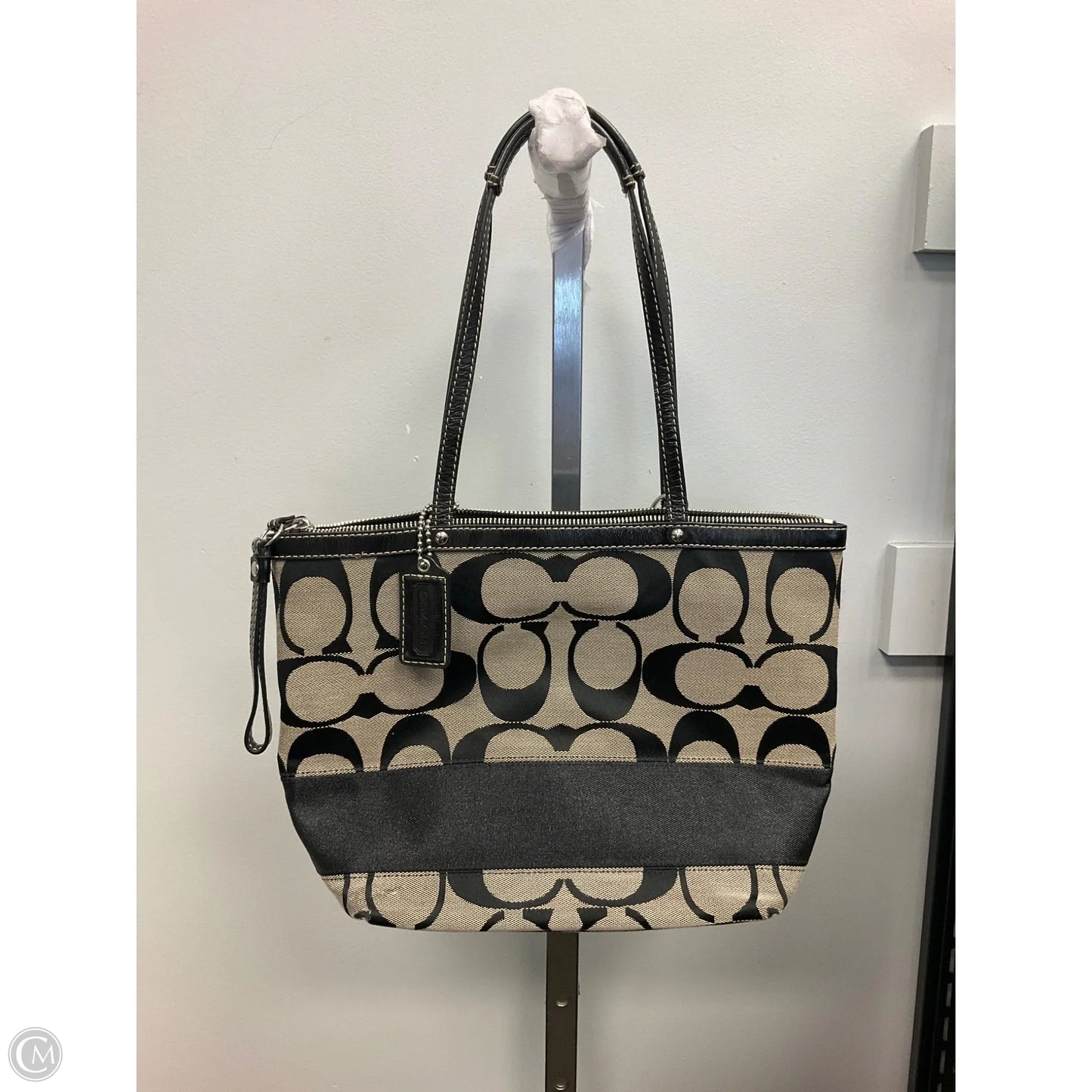 Tote Designer By Coach, Size: Small