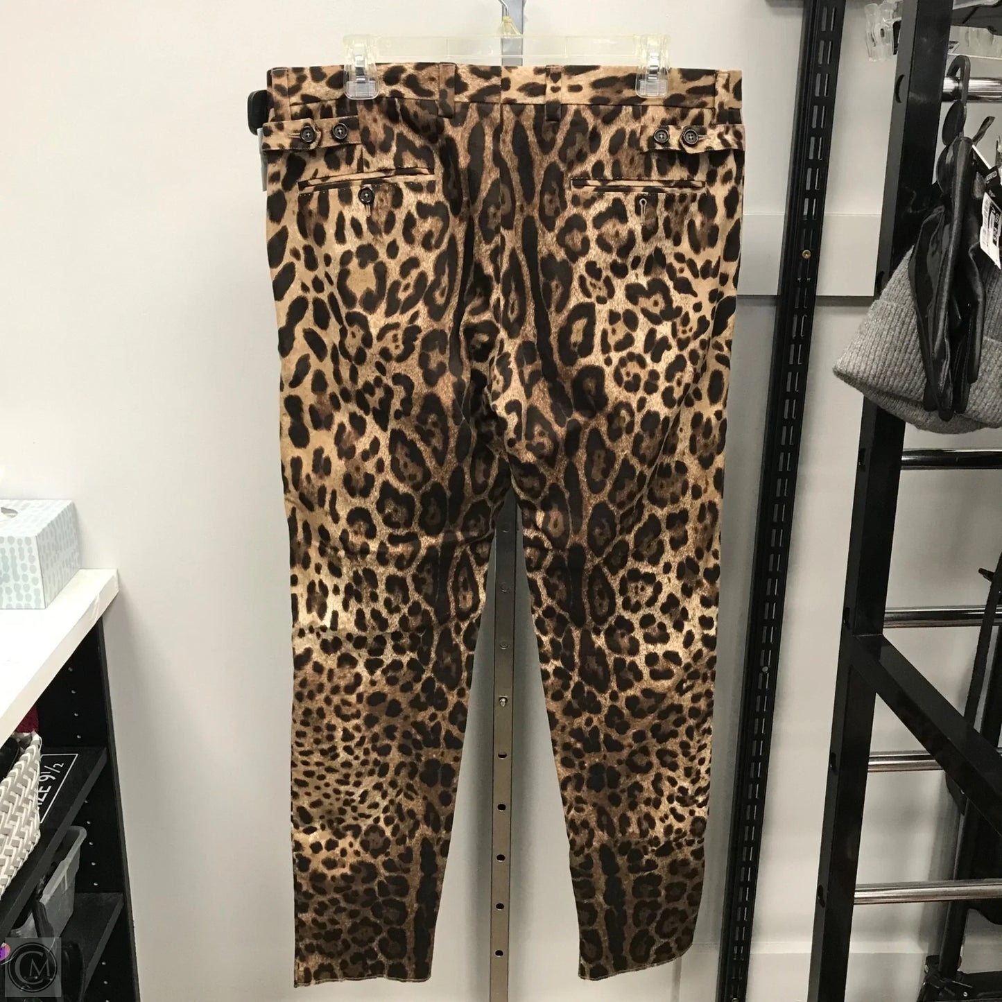 Pants Luxury Designer By Dolce And Gabbana In Animal Print, Size: 14