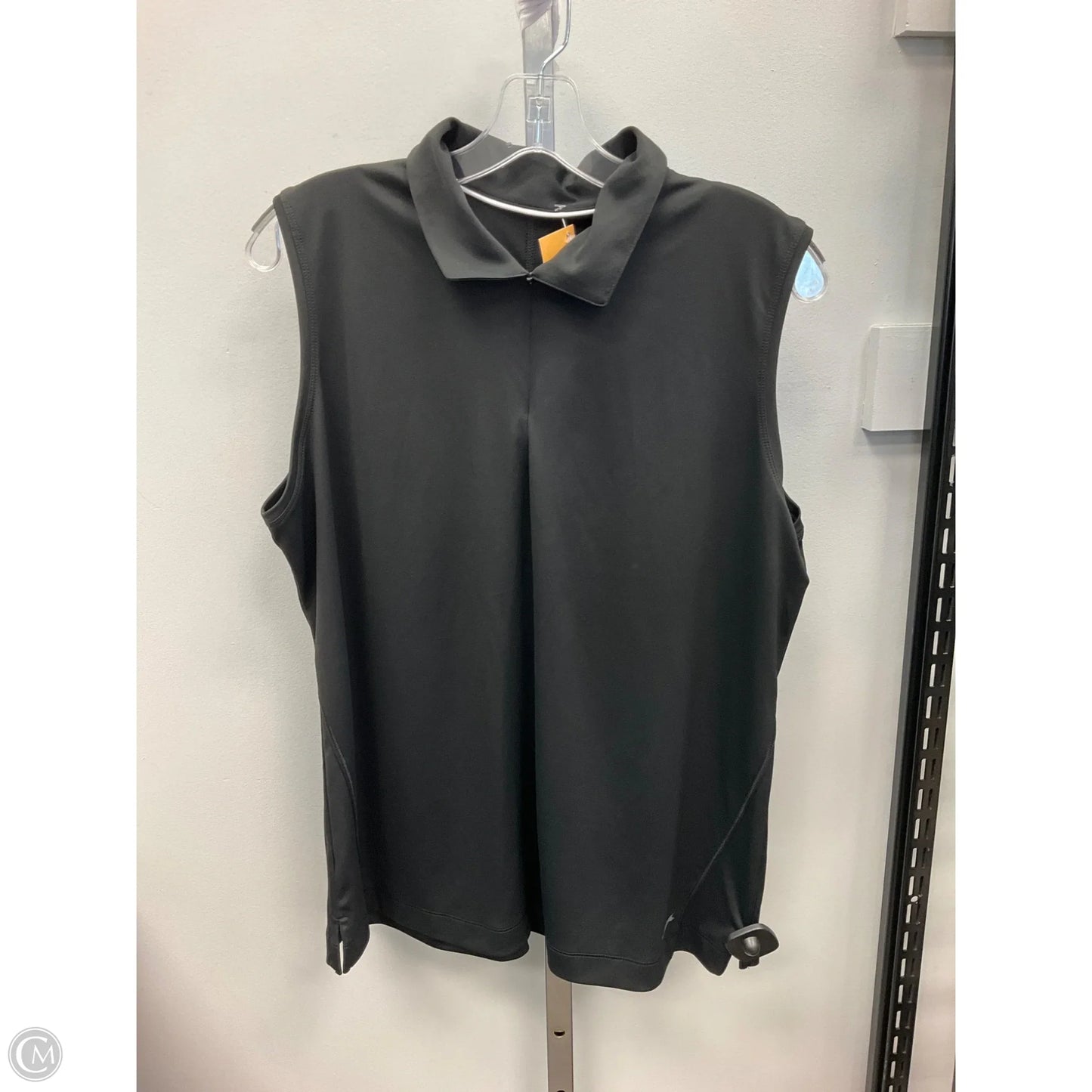 Athletic Tank Top By Slazenger In Black, Size: Xl