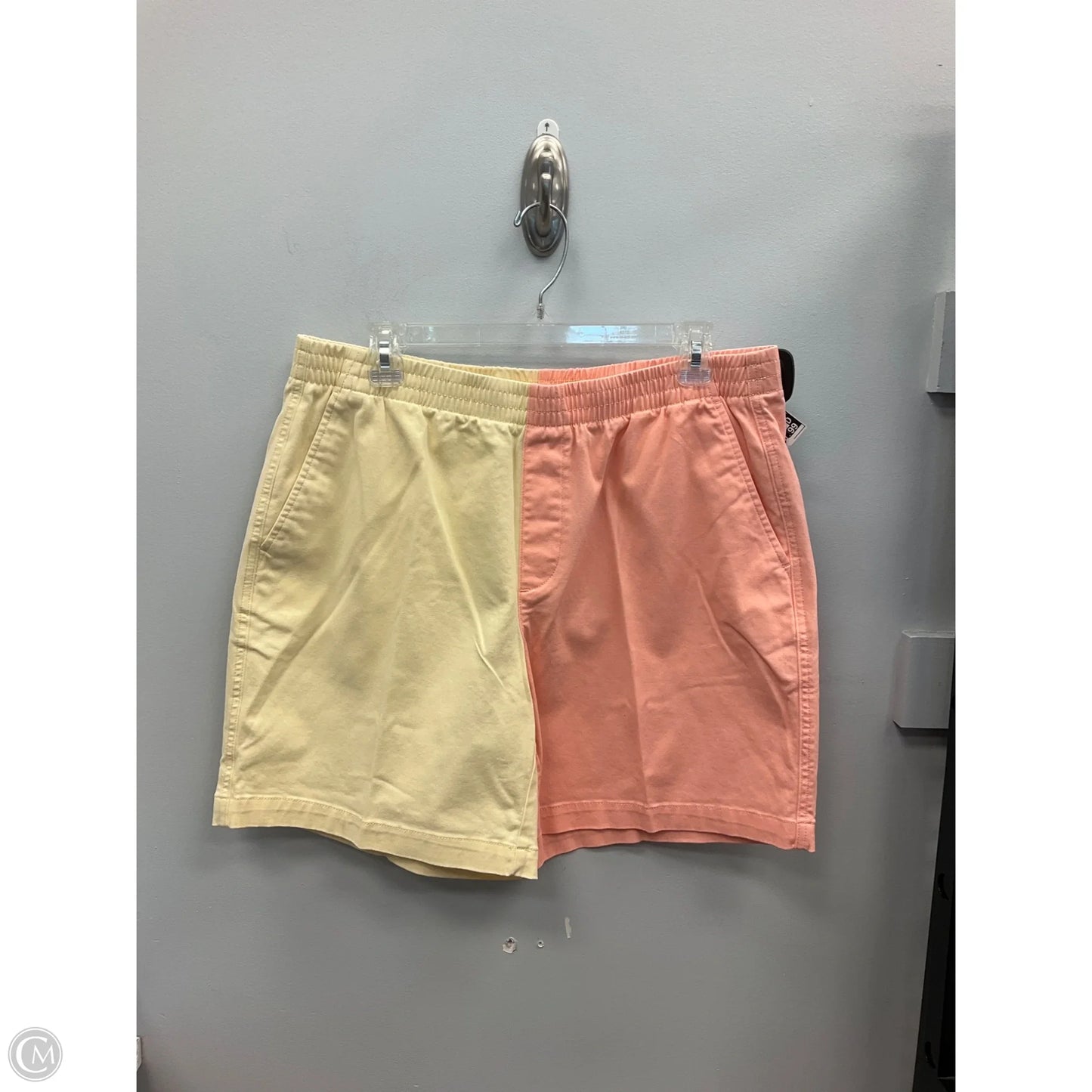 Shorts By Lands End In Orange & Yellow, Size: 14