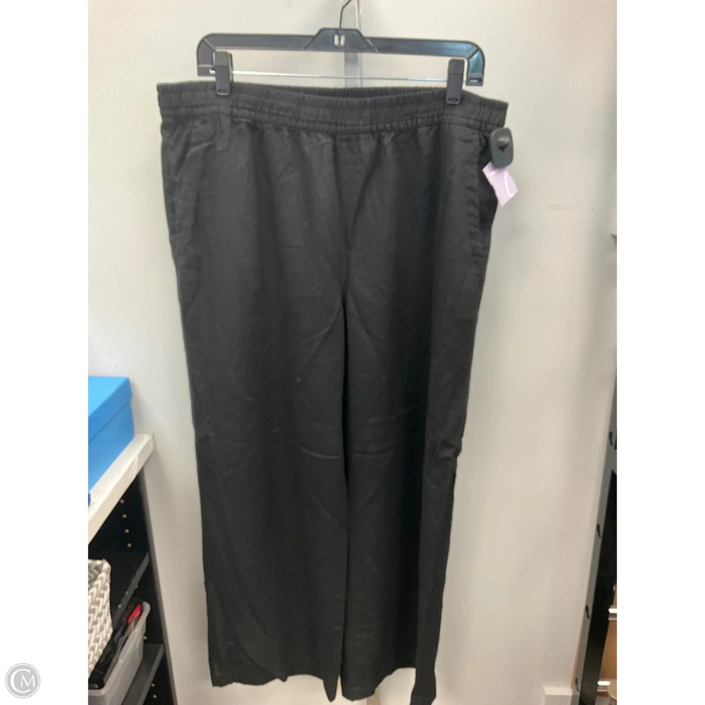 Pants Wide Leg By Old Navy In Black, Size: L