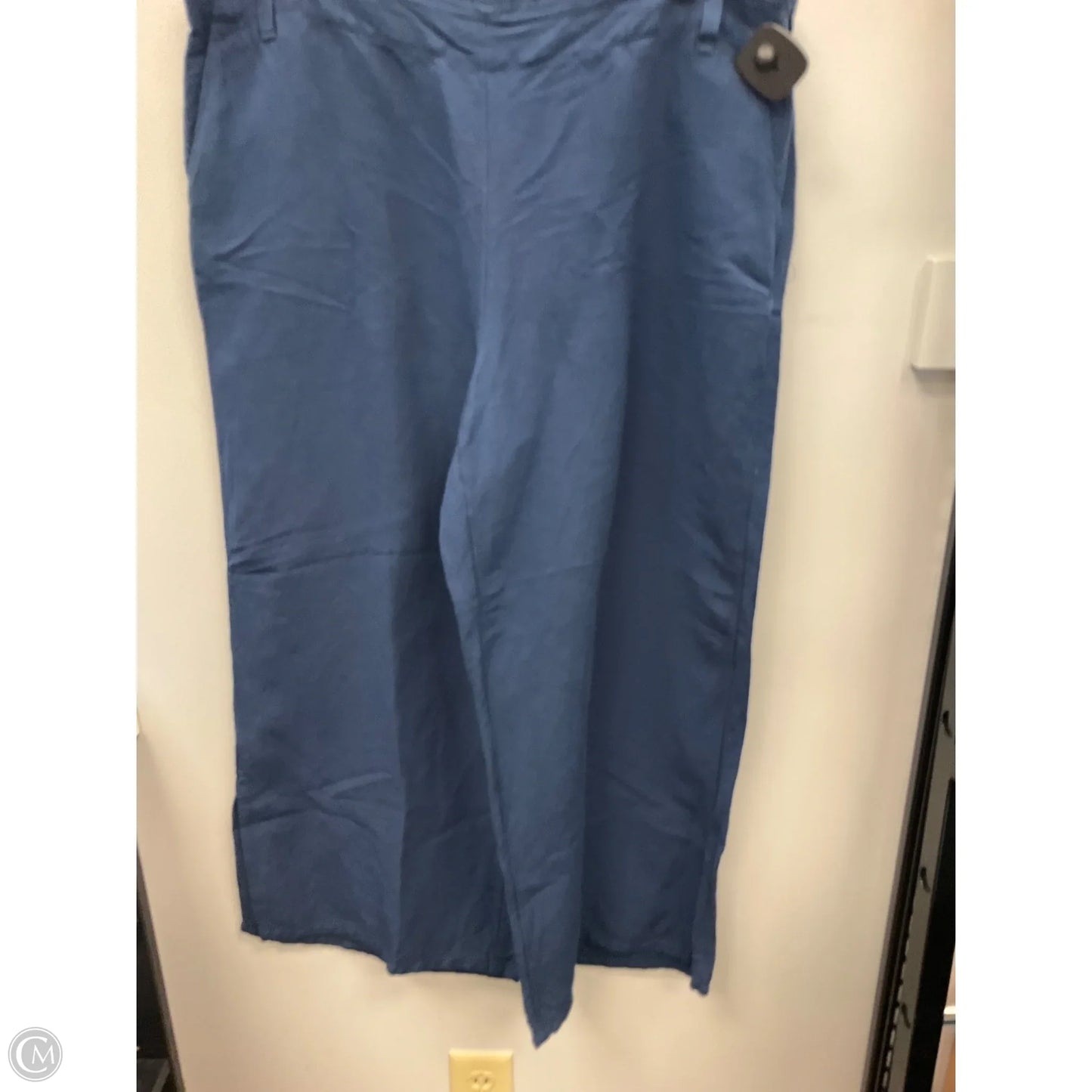 Pants Wide Leg By J. Jill In Navy, Size: L