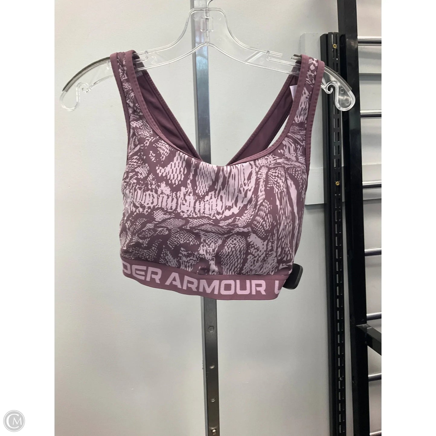 Athletic Bra By Under Armour In Purple, Size: 1x