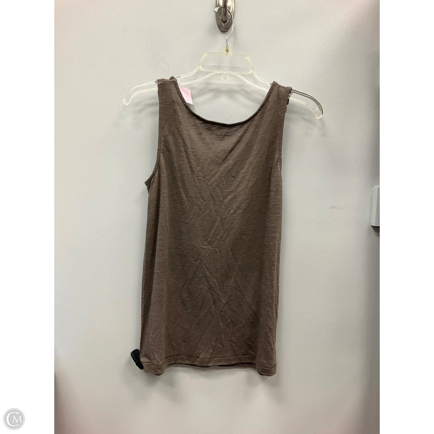 Top Sleeveless By Loft In Brown, Size: S