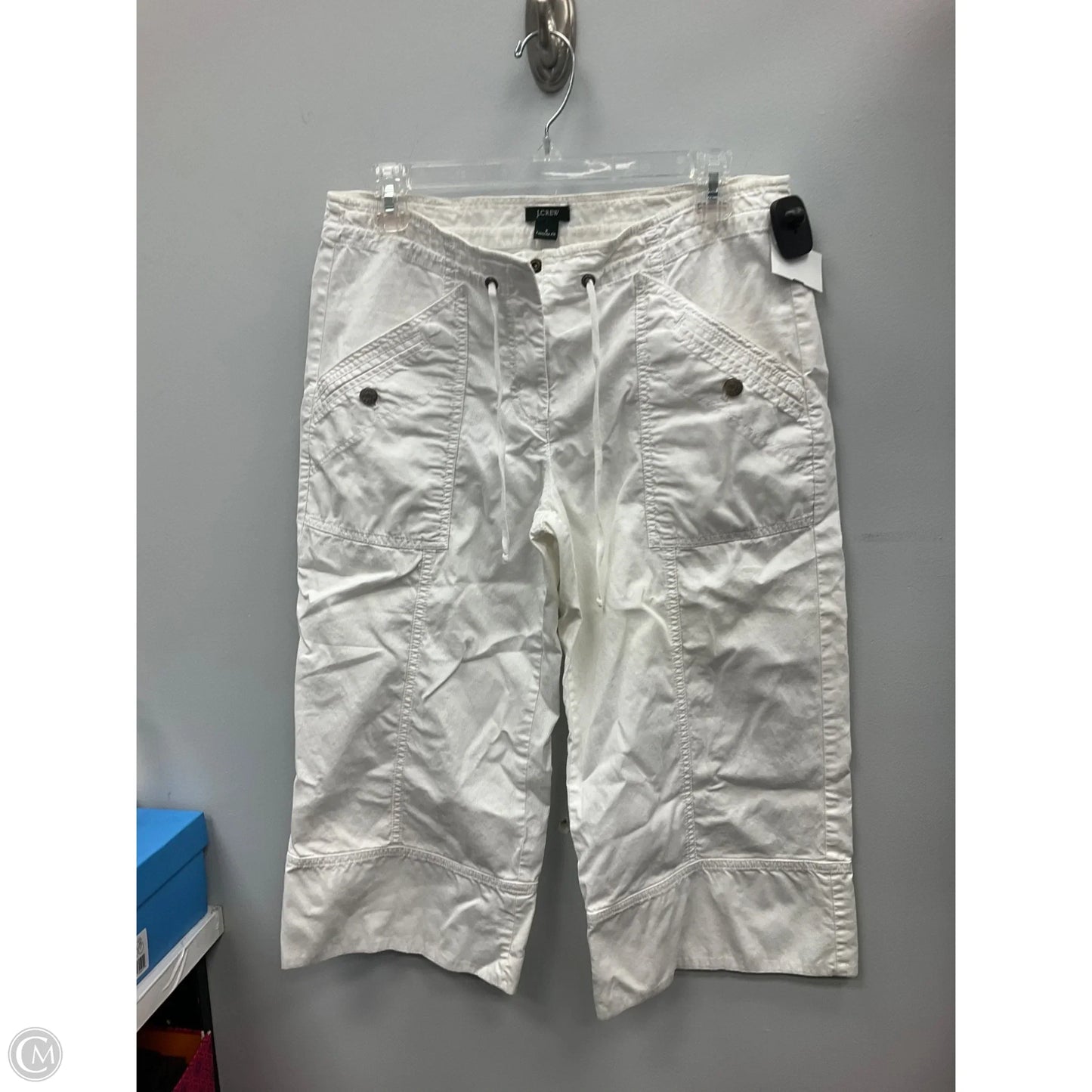 Capris By J. Crew In White, Size: 8