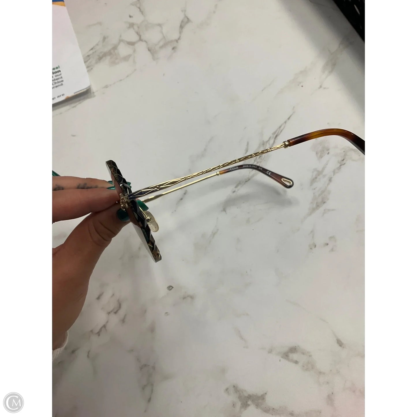 Sunglasses Luxury Designer By Chloe