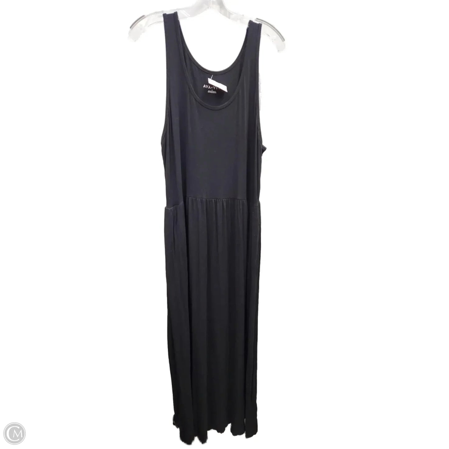 Dress Casual Maxi By Ava & Viv In Black, Size: 1x