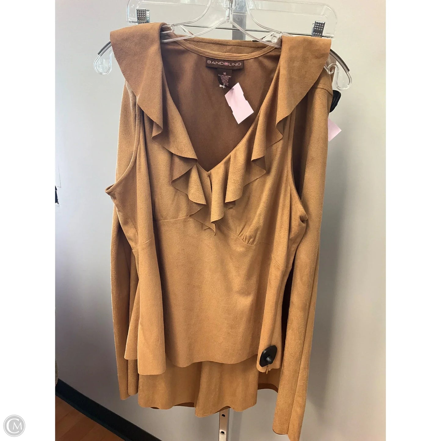 Pants Set 2pc By Bandolino In Tan, Size: 16