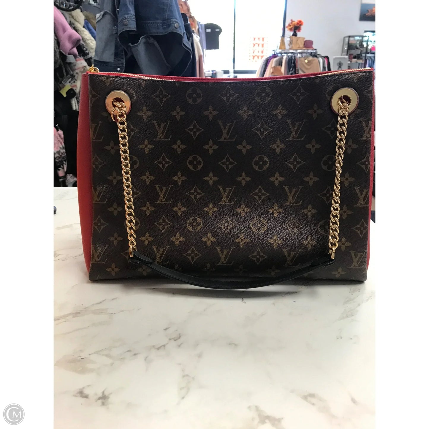 Handbag Luxury Designer By Louis Vuitton, Size: Medium
