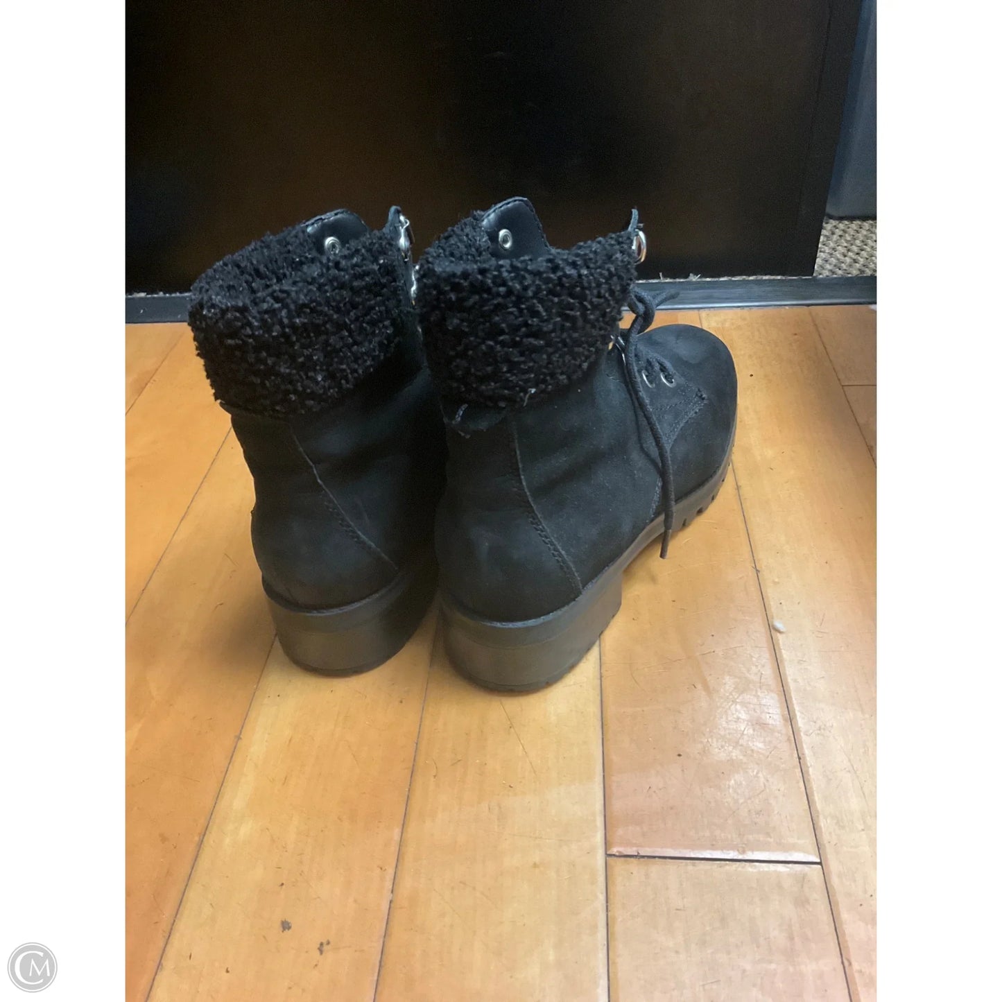 Boots Ankle Flats By Aldo In Black, Size: 7.5